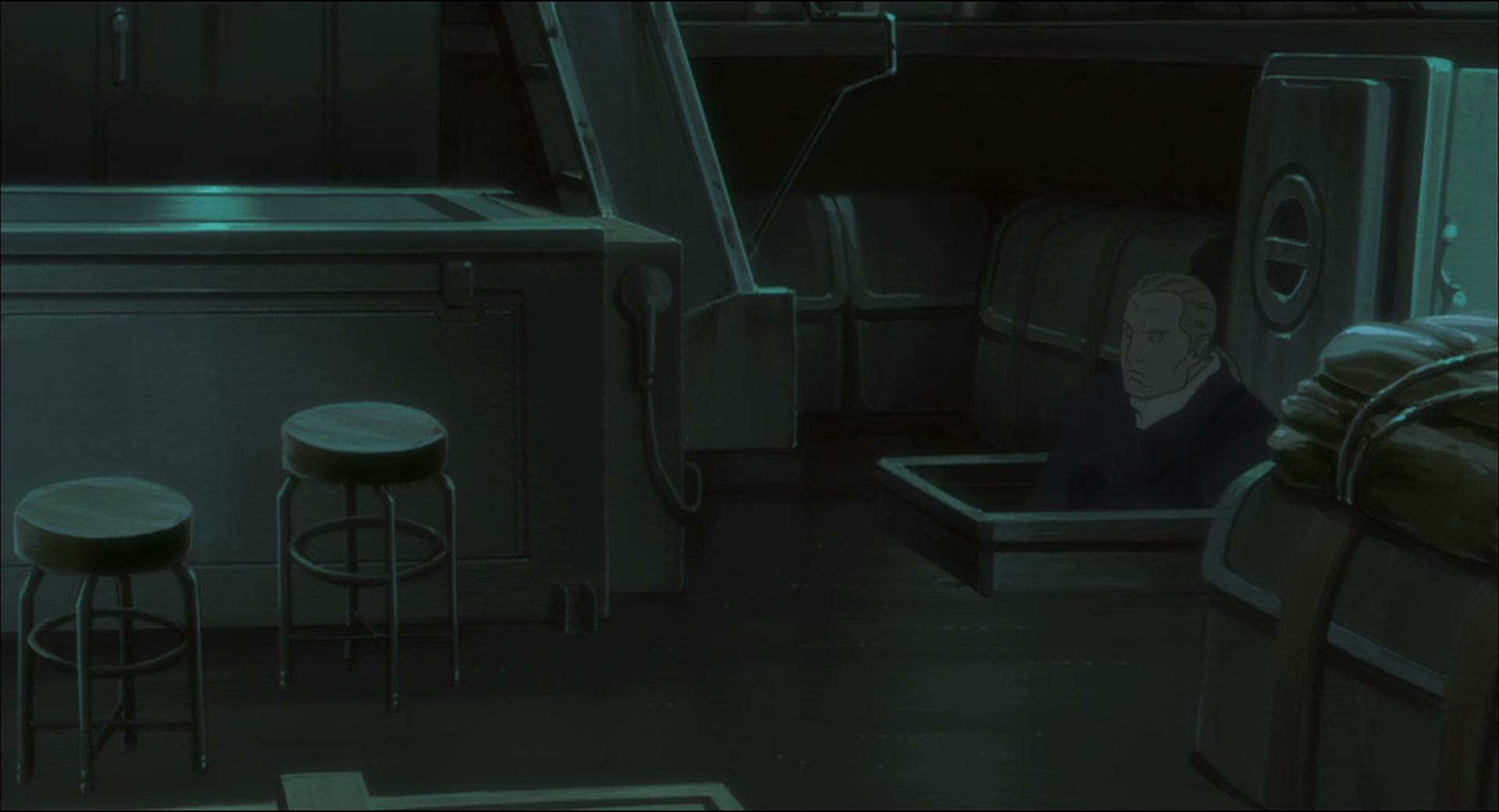 Ghost in the Shell: Stand Alone Complex Ep 45: IN: Chain Reaction of Symmetry - CHAIN REACTION @ 00:20:28