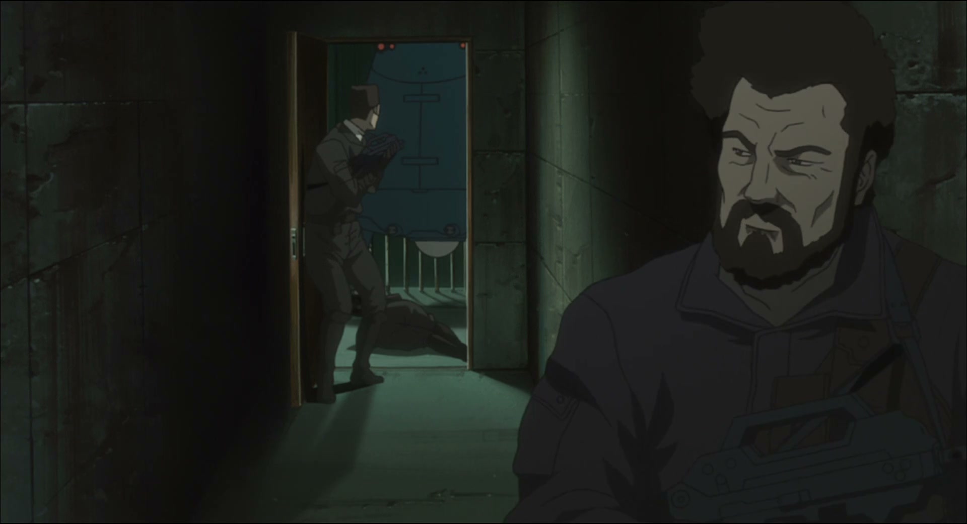 Ghost in the Shell: Stand Alone Complex Ep 45: IN: Chain Reaction of Symmetry - CHAIN REACTION @ 00:20:53