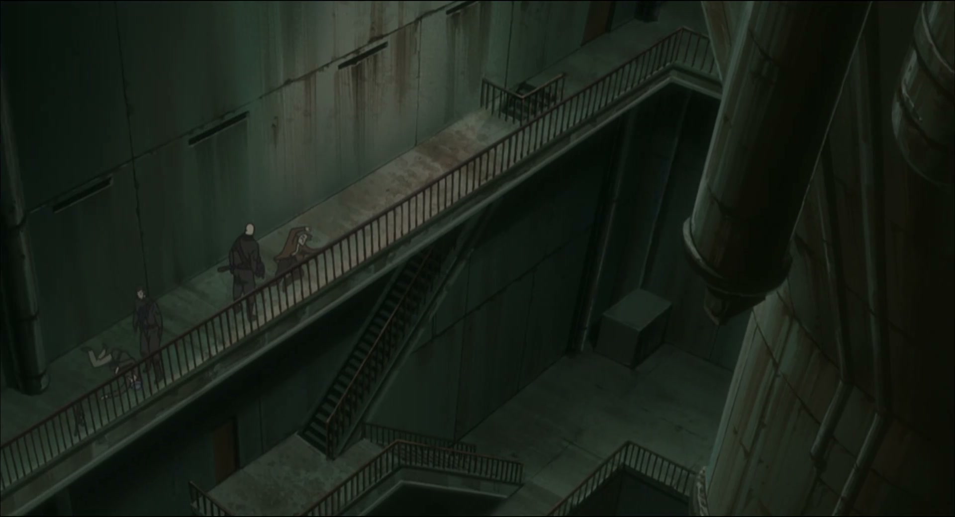 Ghost in the Shell: Stand Alone Complex Ep 45: IN: Chain Reaction of Symmetry - CHAIN REACTION @ 00:21:23