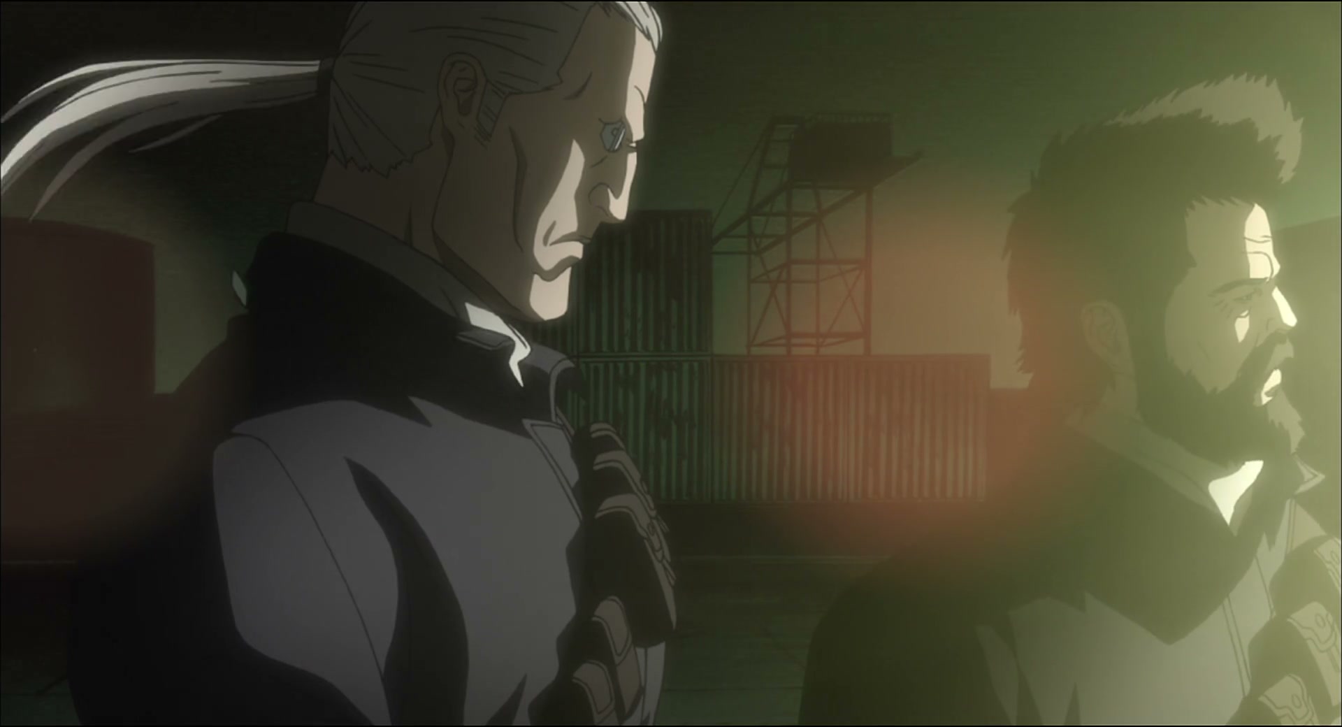 Ghost in the Shell: Stand Alone Complex Ep 46: IN: Confusion at the North End - FABRICATE FOG @ 00:01:52