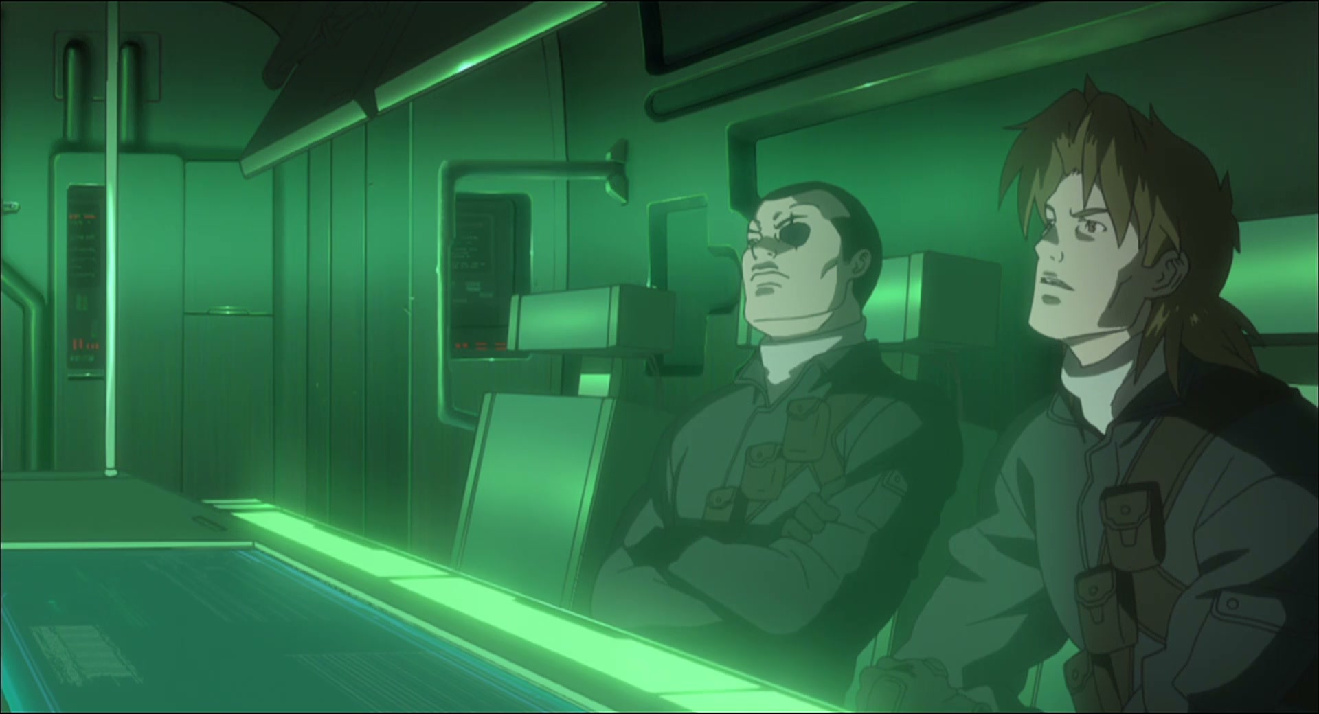 Ghost in the Shell: Stand Alone Complex Ep 46: IN: Confusion at the North End - FABRICATE FOG @ 00:03:17