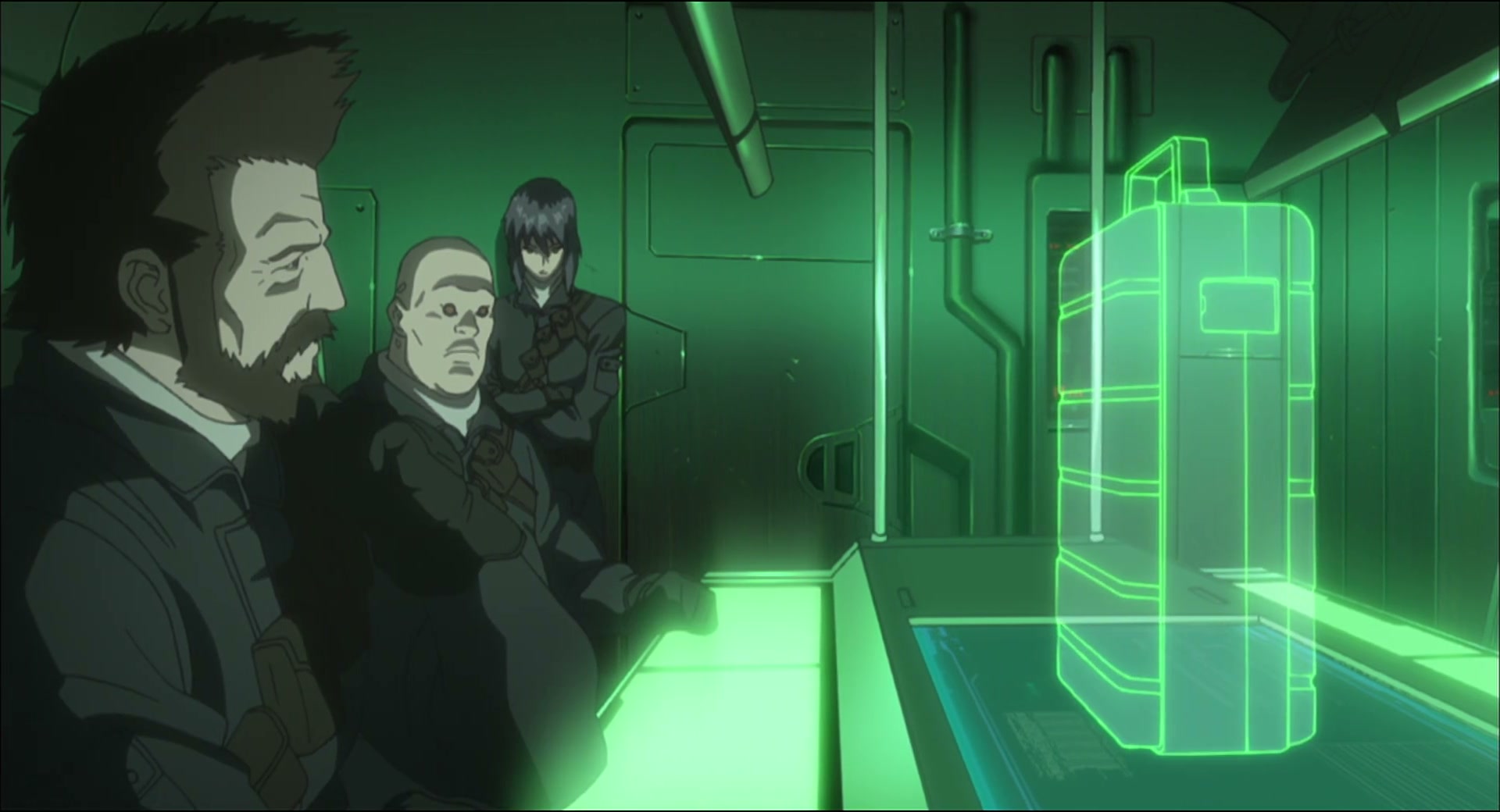 Ghost in the Shell: Stand Alone Complex Ep 46: IN: Confusion at the North End - FABRICATE FOG @ 00:03:21