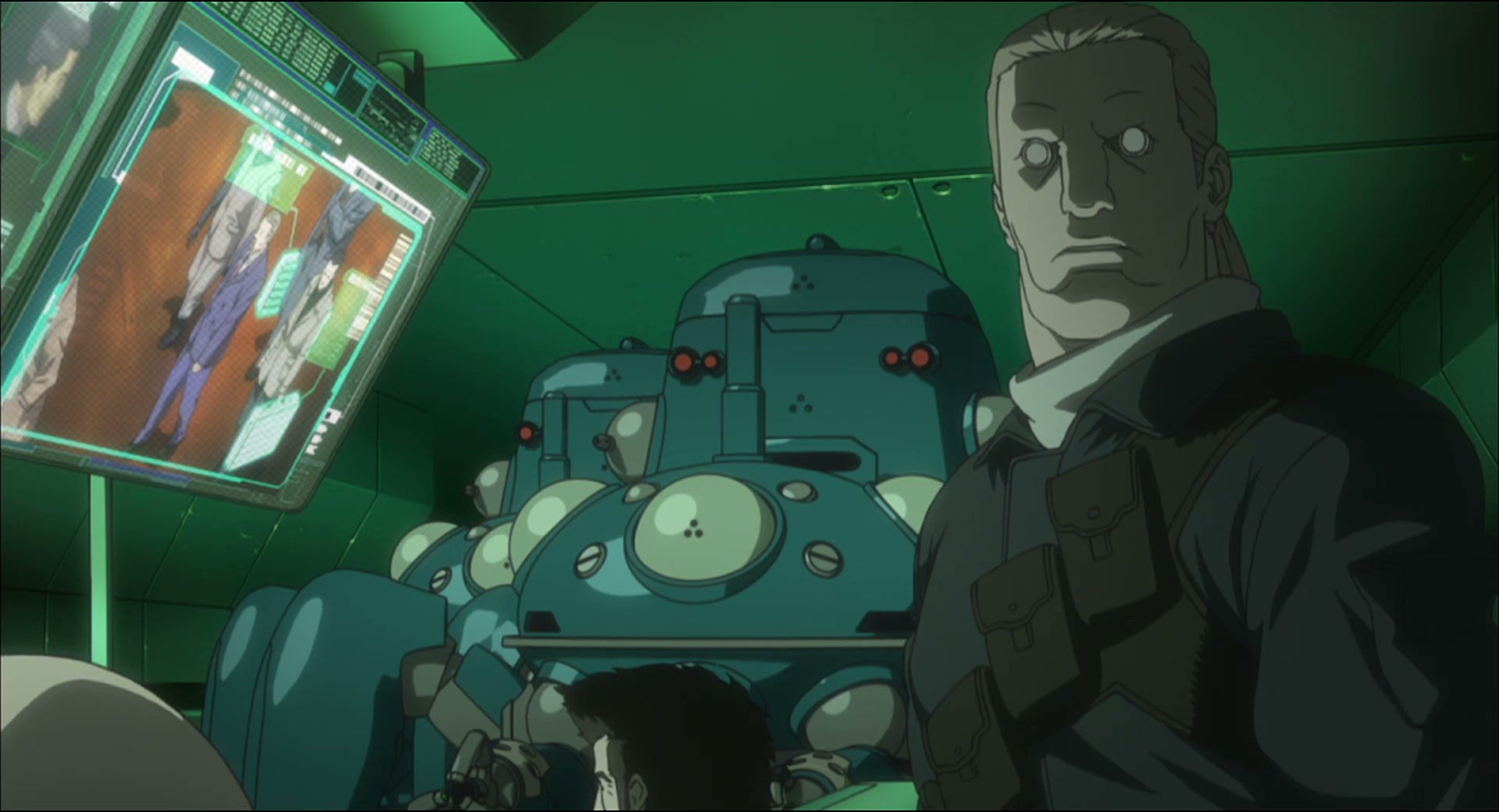 Ghost in the Shell: Stand Alone Complex Ep 46: IN: Confusion at the North End - FABRICATE FOG @ 00:03:46