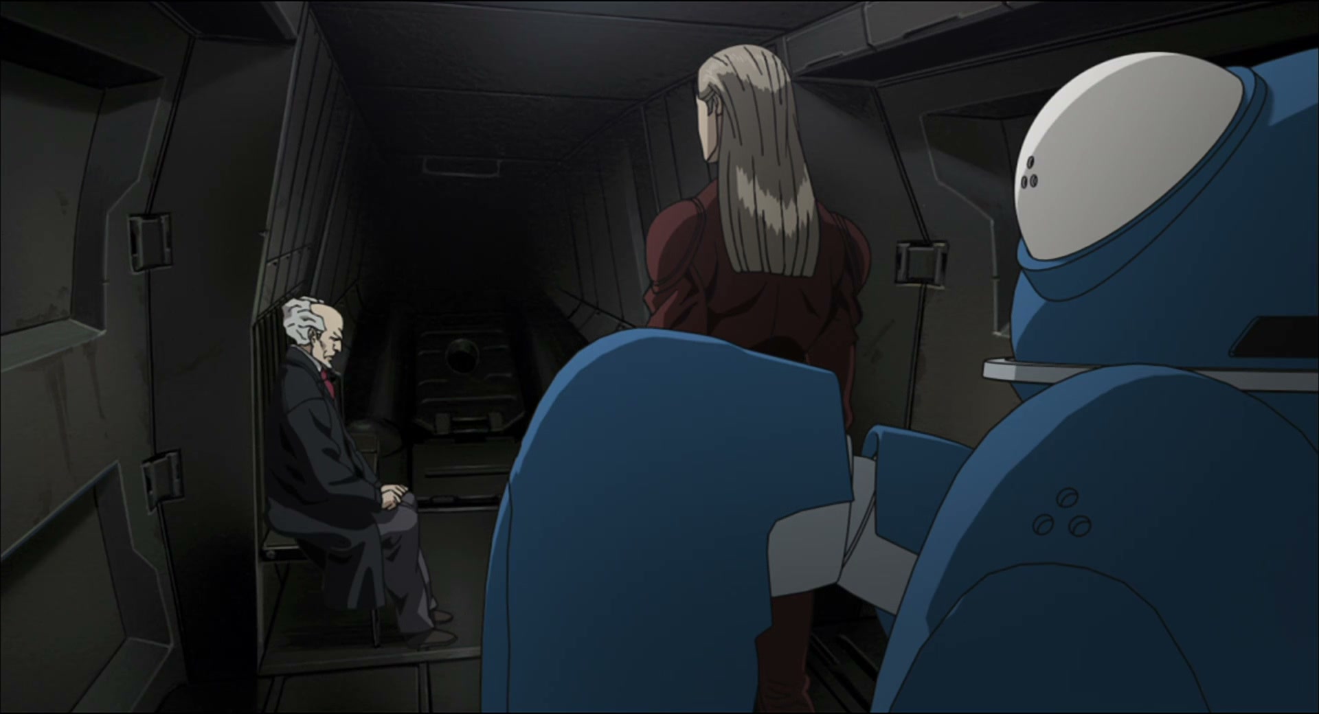Ghost in the Shell: Stand Alone Complex Ep 46: IN: Confusion at the North End - FABRICATE FOG @ 00:05:02