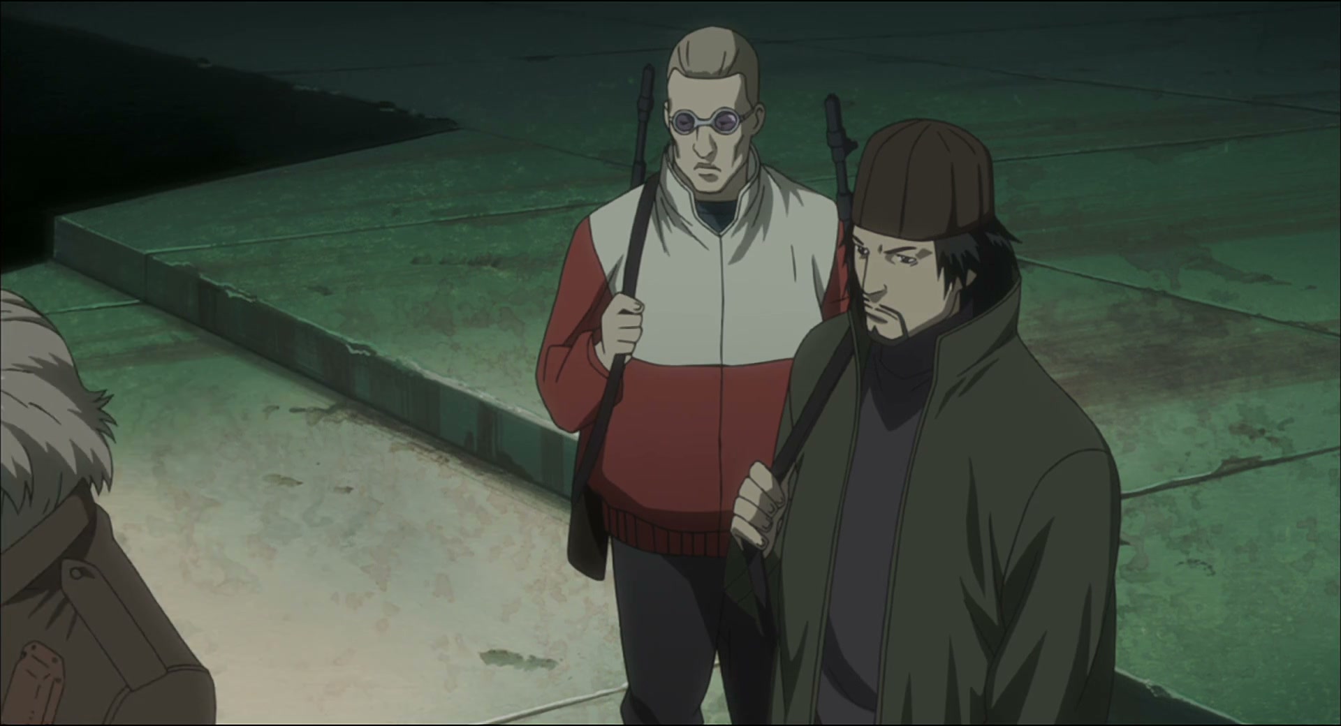 Ghost in the Shell: Stand Alone Complex Ep 46: IN: Confusion at the North End - FABRICATE FOG @ 00:05:27