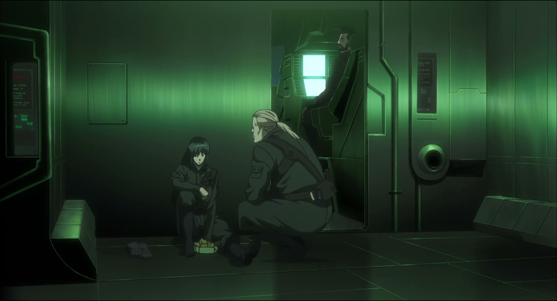 Ghost in the Shell: Stand Alone Complex Ep 46: IN: Confusion at the North End - FABRICATE FOG @ 00:06:14