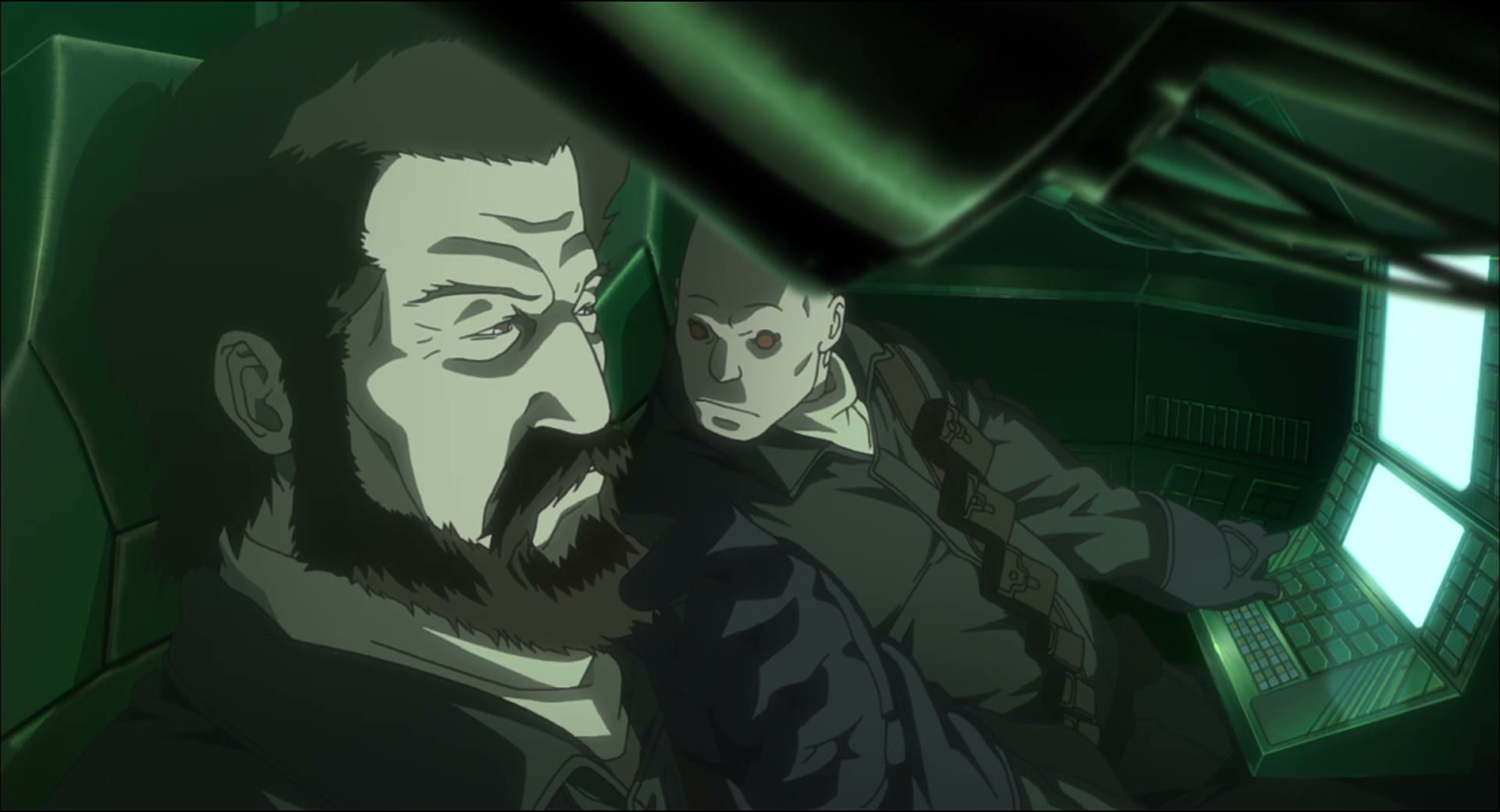 Ghost in the Shell: Stand Alone Complex Ep 46: IN: Confusion at the North End - FABRICATE FOG @ 00:07:38