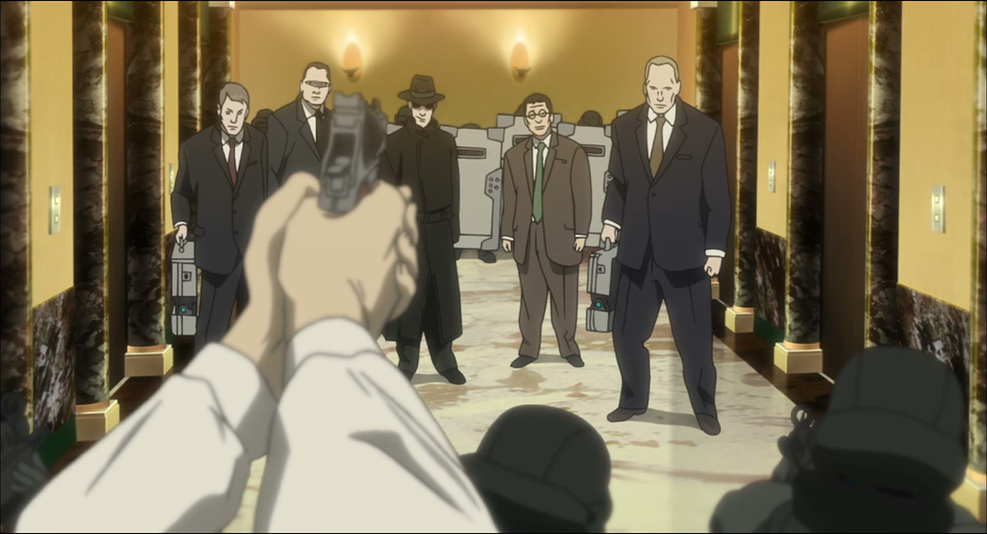 Ghost in the Shell: Stand Alone Complex Ep 52: IN: Return to Patriotism - ENDLESS?GIG @ 00:17:56
