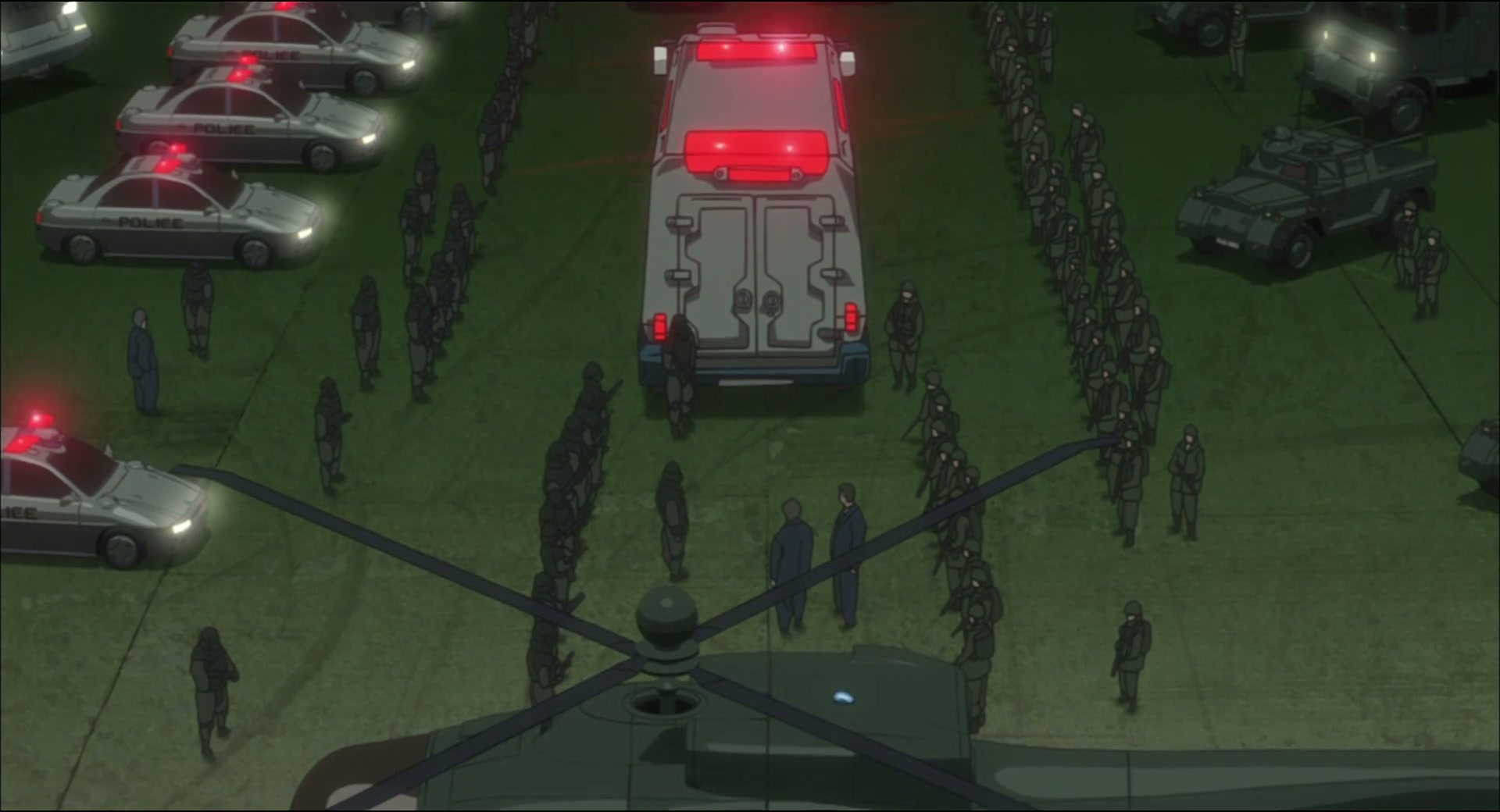 Ghost in the Shell: Stand Alone Complex Ep 52: IN: Return to Patriotism - ENDLESS?GIG @ 00:19:42