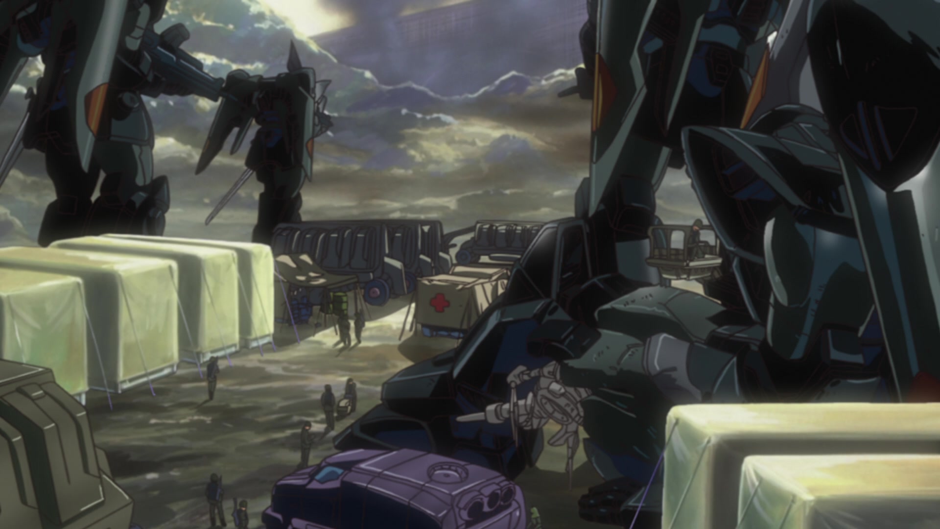Mobile Suit Gundam SEED Ep 1: False Peace @ 01:54