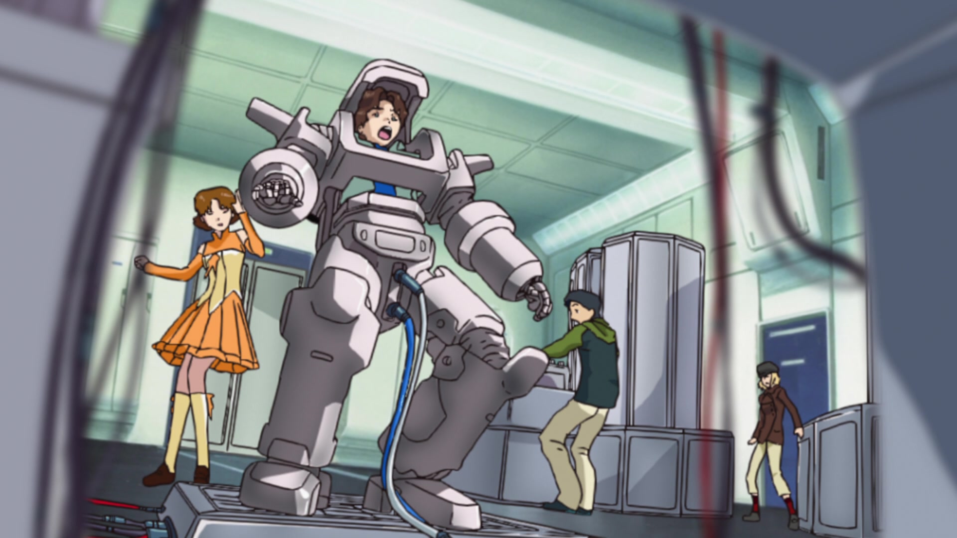 Mobile Suit Gundam SEED Ep 1: False Peace @ 13:12
