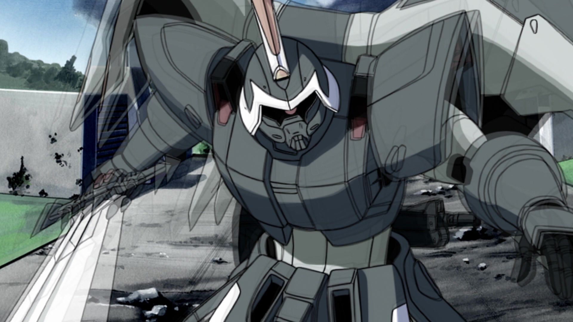 Mobile Suit Gundam SEED Ep 2: Its Name: Gundam @ 06:56