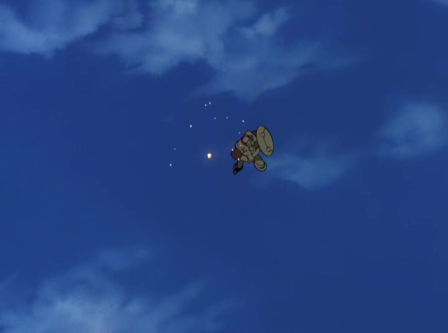 Mobile Suit Gundam Wing — Ep 1: The Shooting Star She Saw @ 10:08