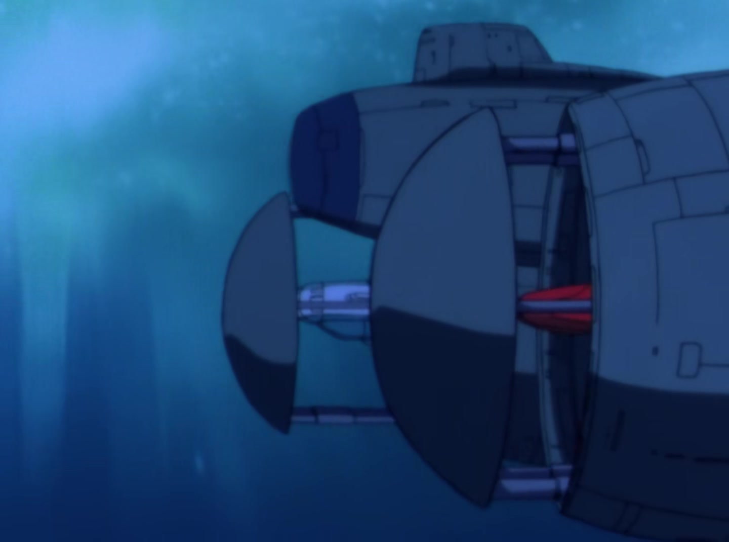 Mobile Suit Gundam Wing Ep 2: The Gundam Deathscythe @ 07:20