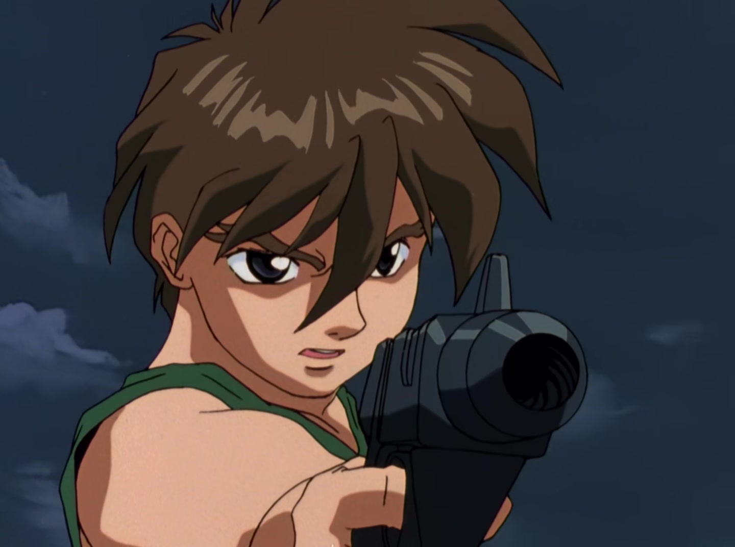 Mobile Suit Gundam Wing Ep 2: The Gundam Deathscythe @ 19:31