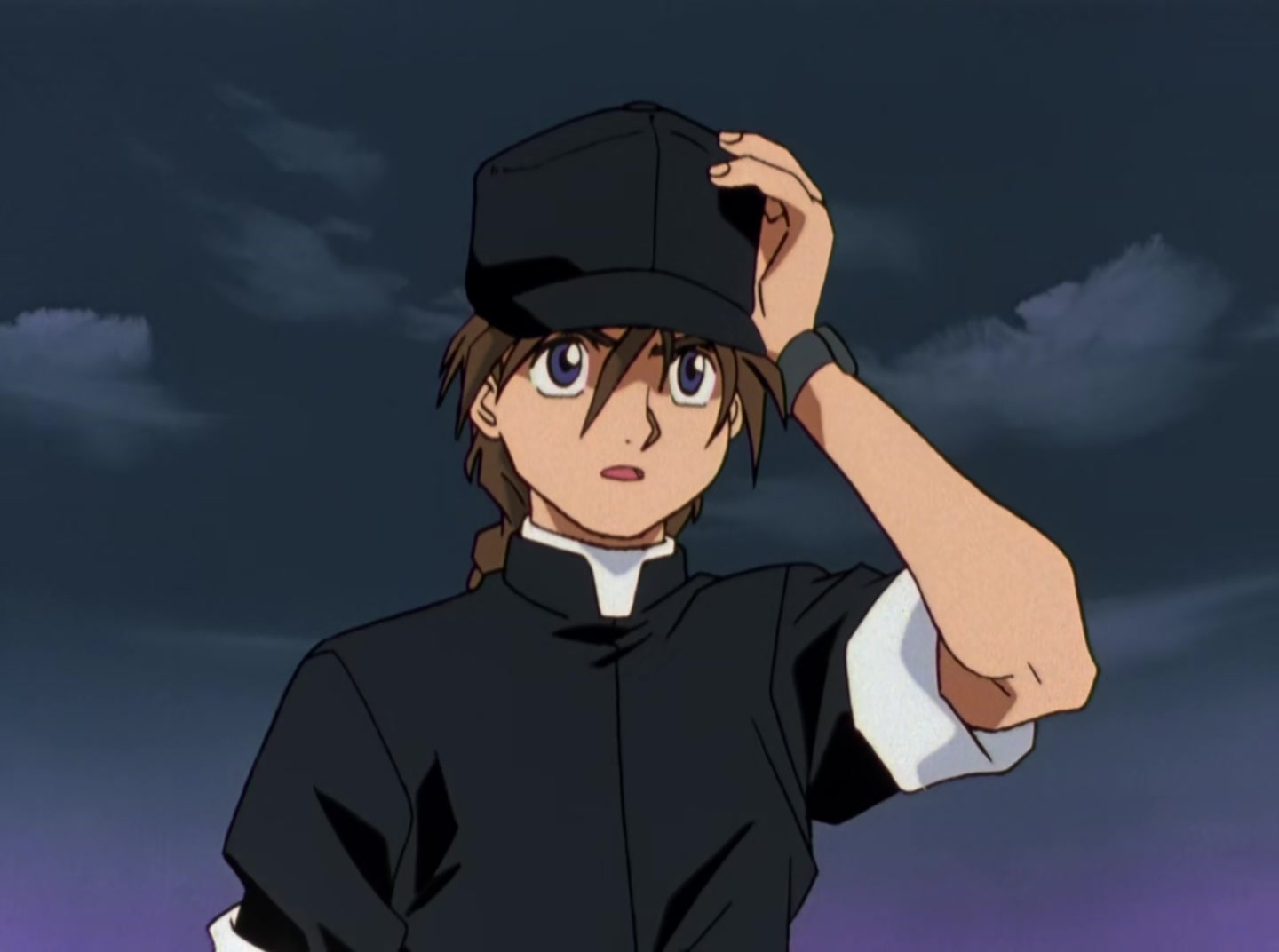 Mobile Suit Gundam Wing Ep 2: The Gundam Deathscythe @ 20:30