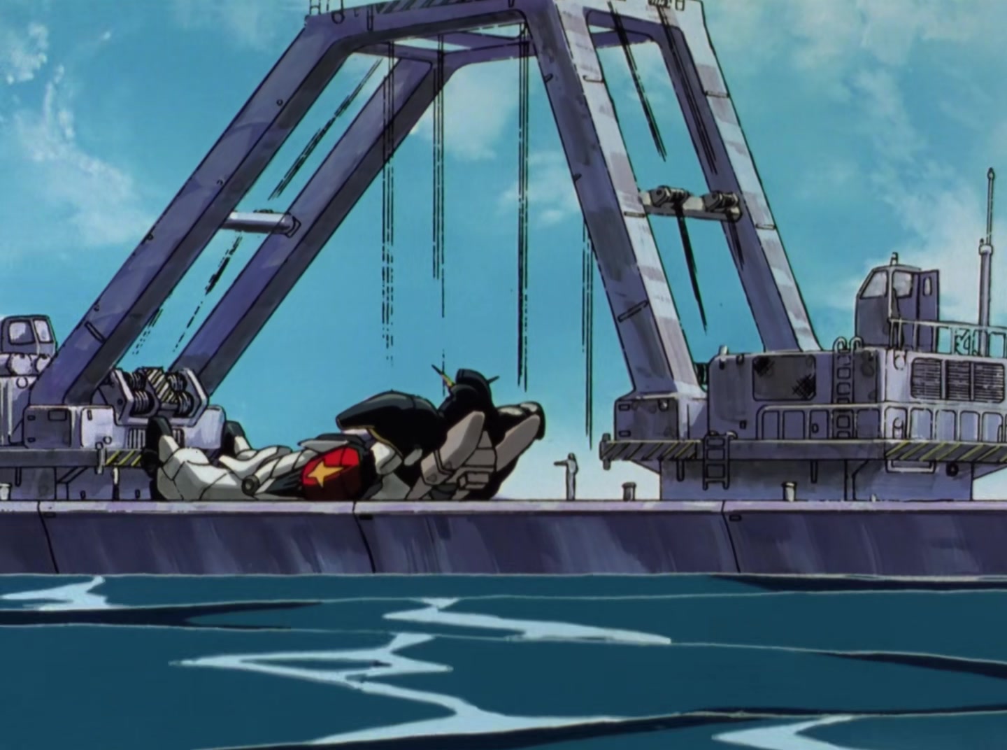 Mobile Suit Gundam Wing Ep 3: Five Gundams Confirmed @ 21:30