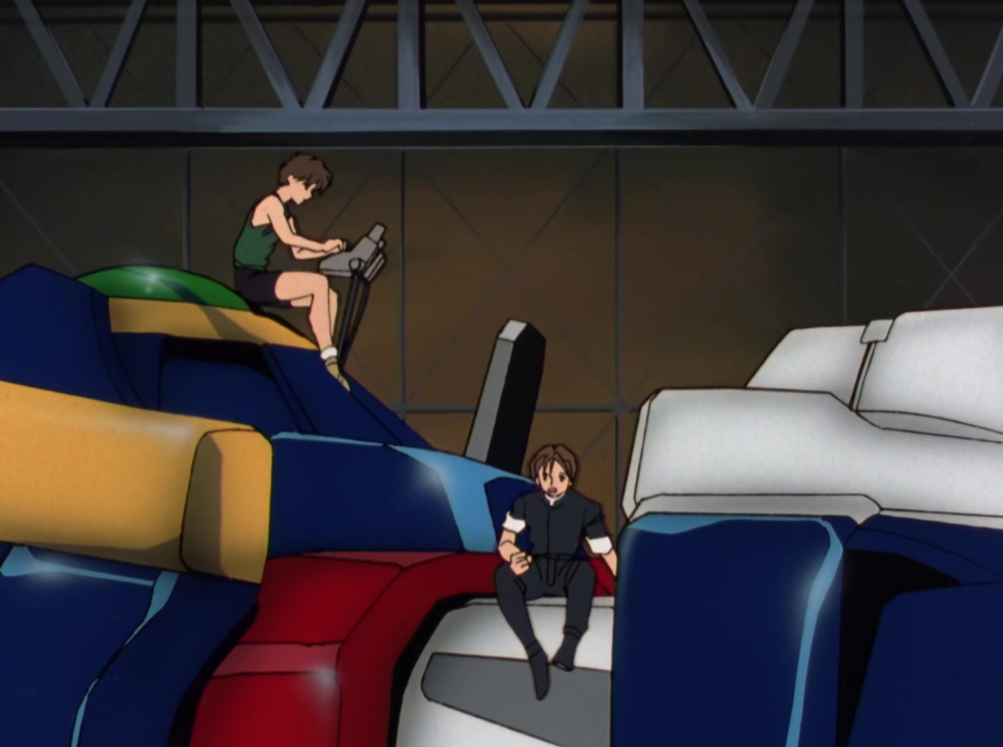 Mobile Suit Gundam Wing Ep 4: The Victoria Nightmare @ 15:10