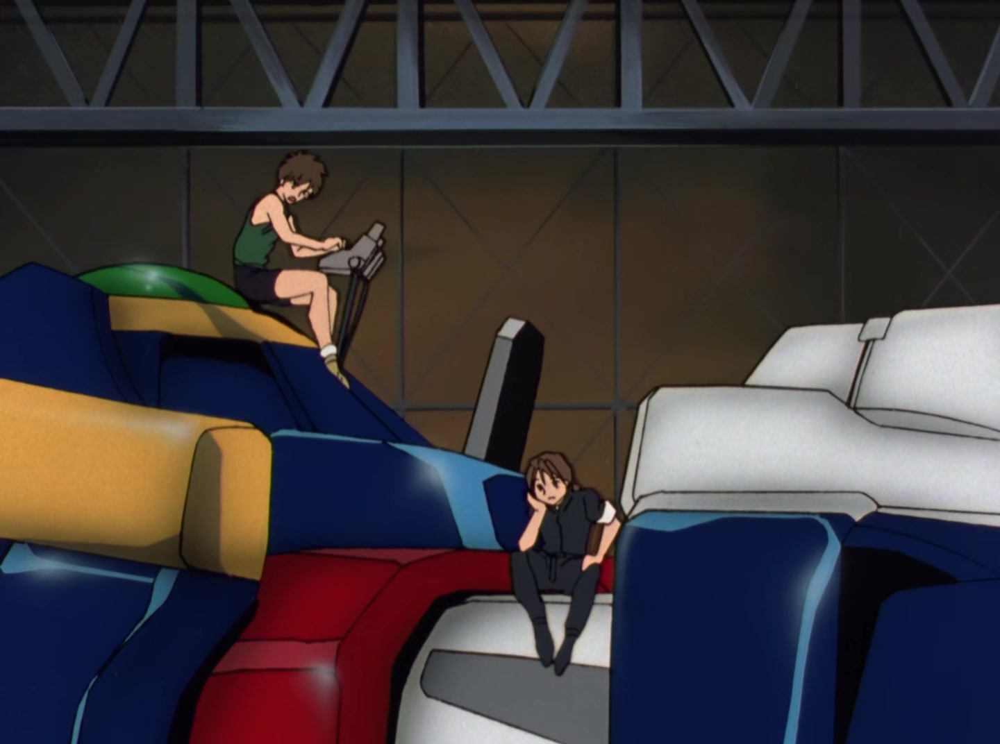 Mobile Suit Gundam Wing Ep 4: The Victoria Nightmare @ 15:32