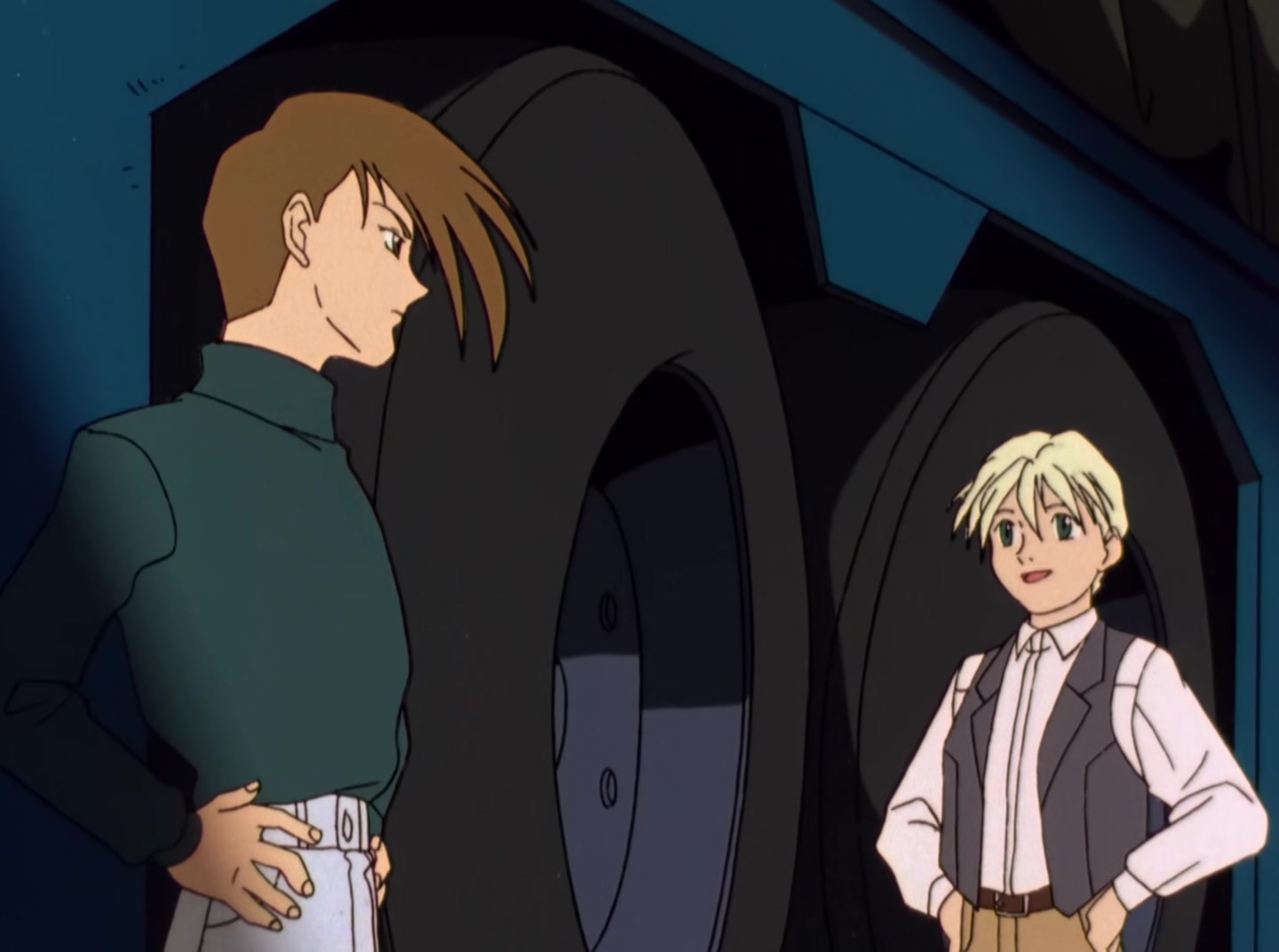 Mobile Suit Gundam Wing Ep 7: Scenario for Bloodshed @ 05:15