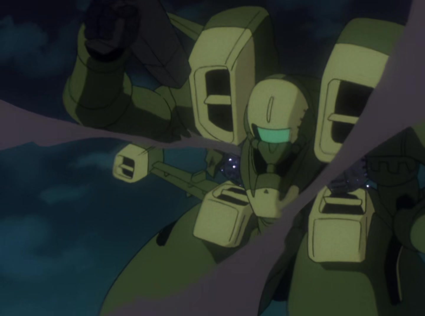 Mobile Suit Gundam Wing Ep 7: Scenario for Bloodshed @ 15:39