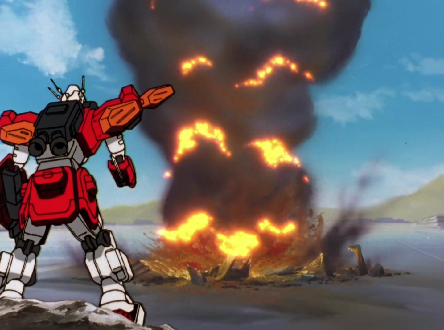 Mobile Suit Gundam Wing Ep 7: Scenario for Bloodshed @ 17:36