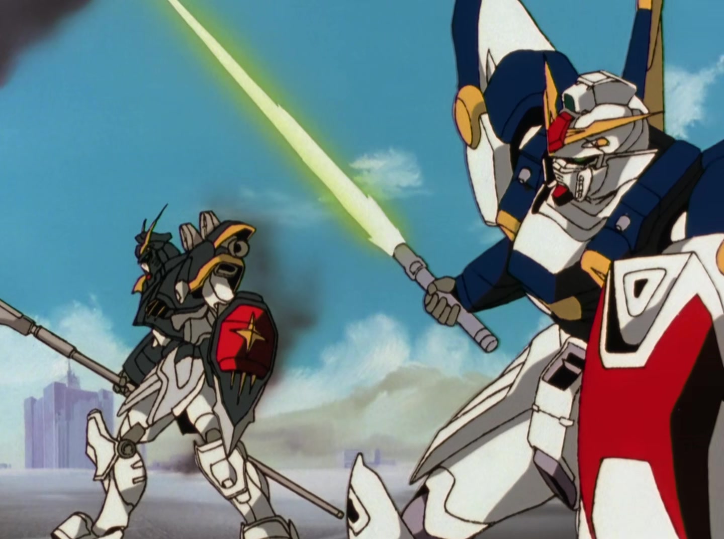 Mobile Suit Gundam Wing Ep 7: Scenario for Bloodshed @ 18:05