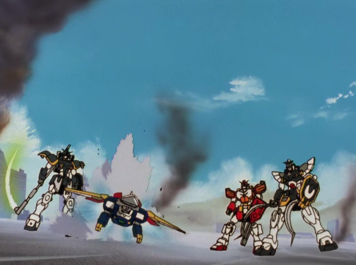 Mobile Suit Gundam Wing Ep 7: Scenario for Bloodshed @ 18:49