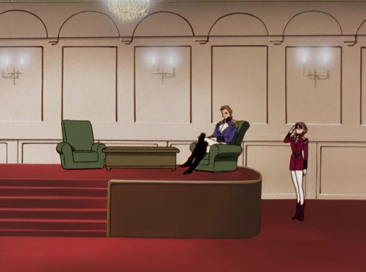 Mobile Suit Gundam Wing Ep 8: The Treize Assassination @ 11:44
