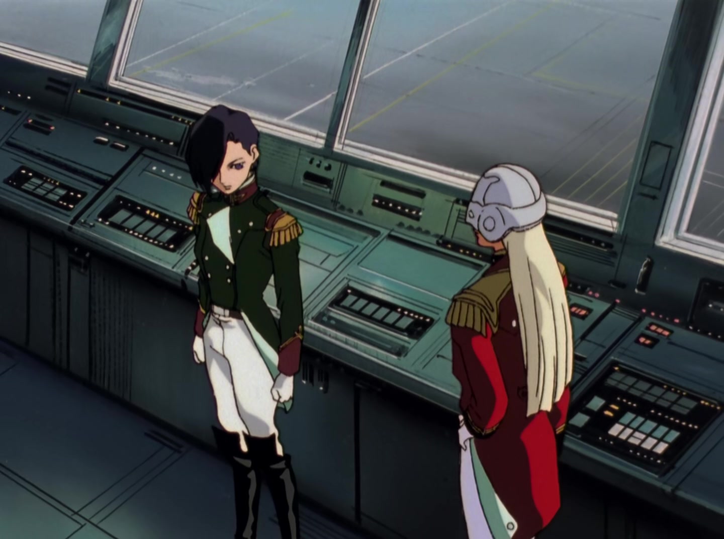 Mobile Suit Gundam Wing Ep 9: Portrait of a Ruined Country @ 02:56