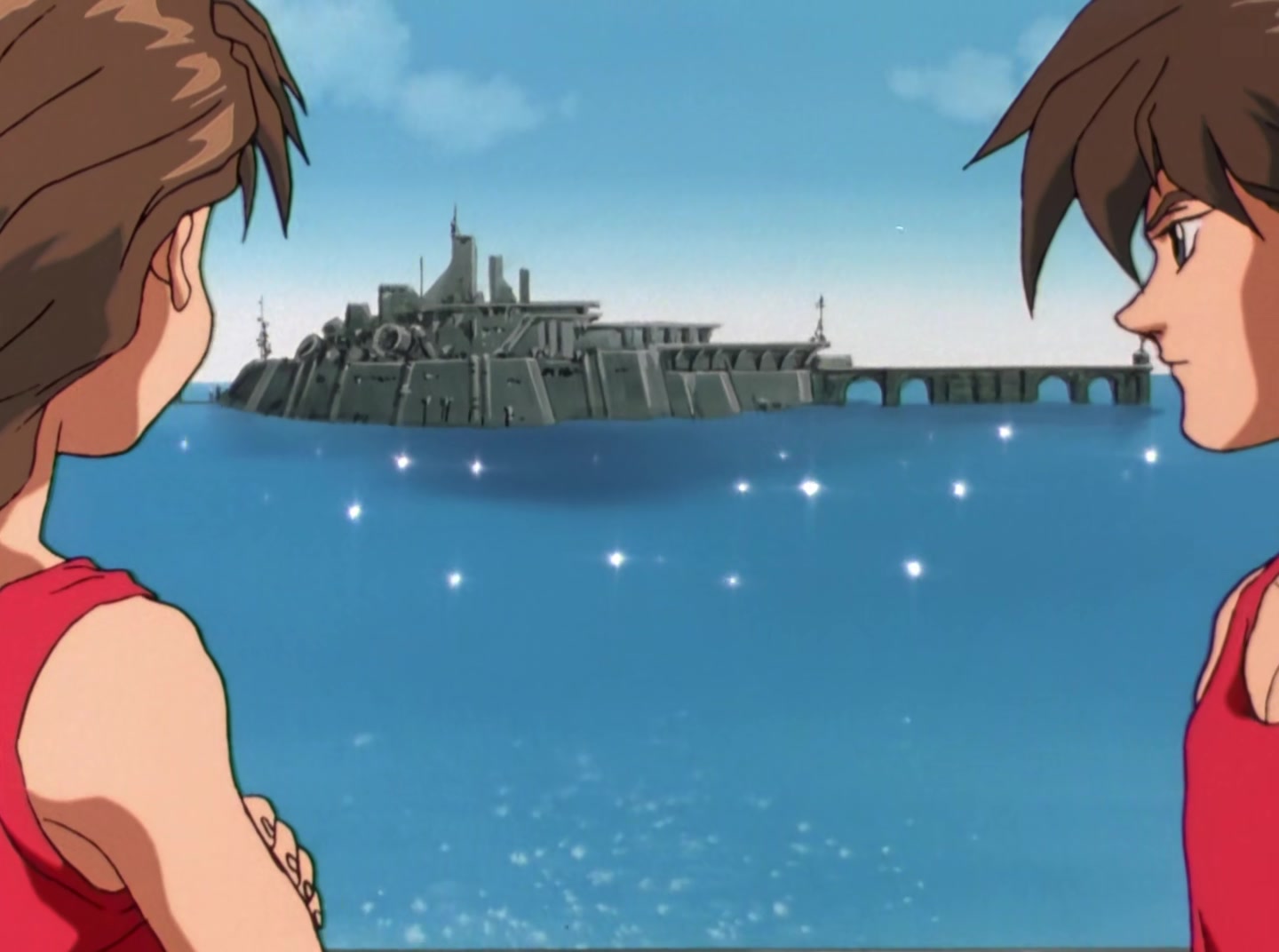 Mobile Suit Gundam Wing Ep 9: Portrait of a Ruined Country @ 06:39