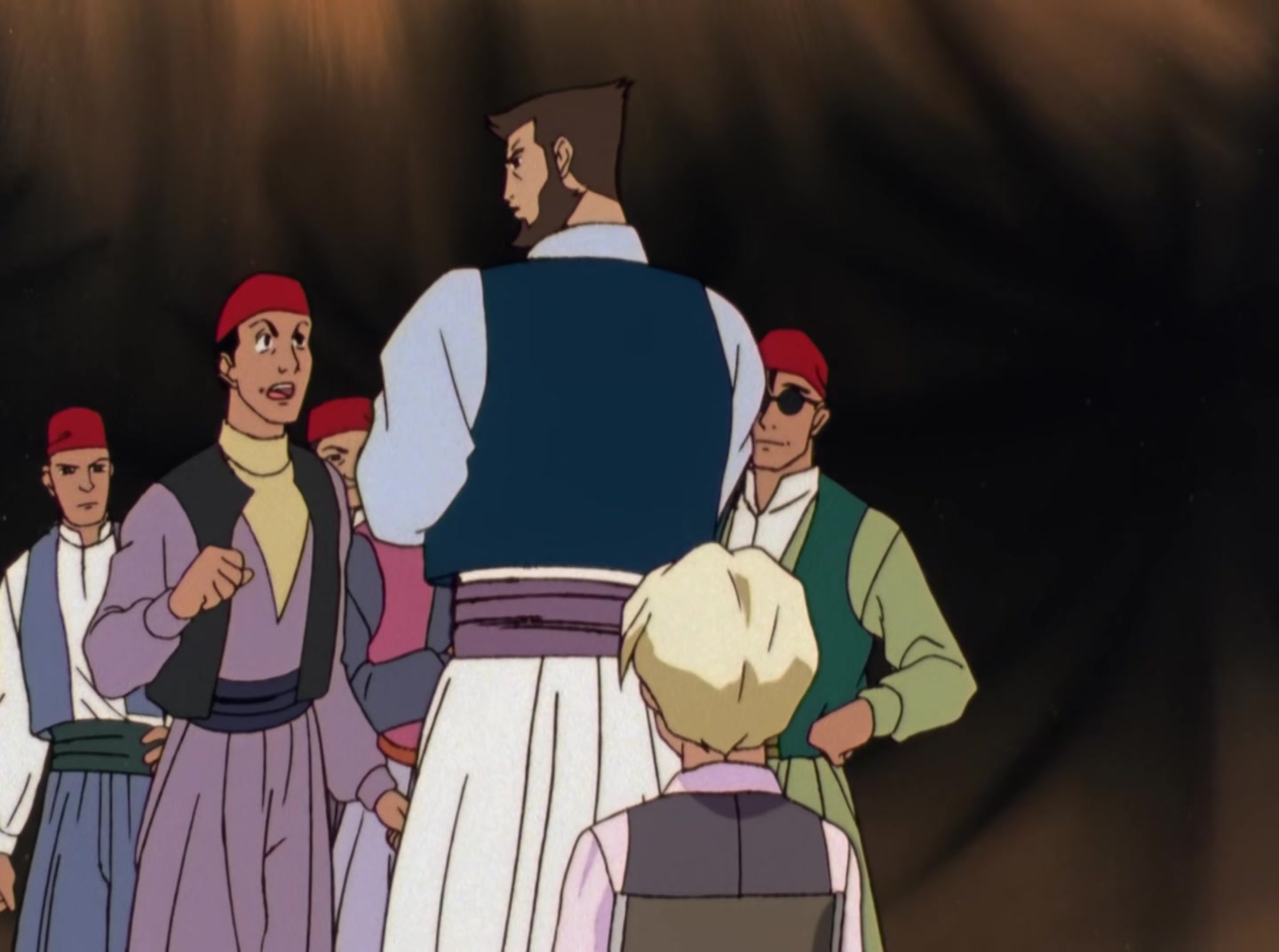 Mobile Suit Gundam Wing Ep 9: Portrait of a Ruined Country @ 12:41