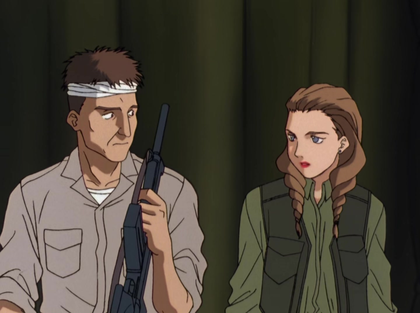 Mobile Suit Gundam Wing Ep 12: Bewildered Warriors @ 06:13