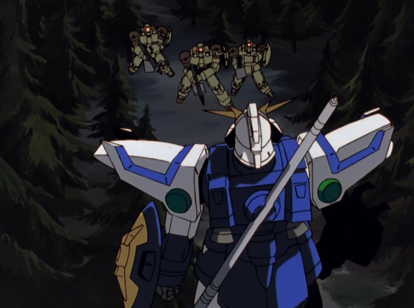 Mobile Suit Gundam Wing Ep 12: Bewildered Warriors @ 07:12