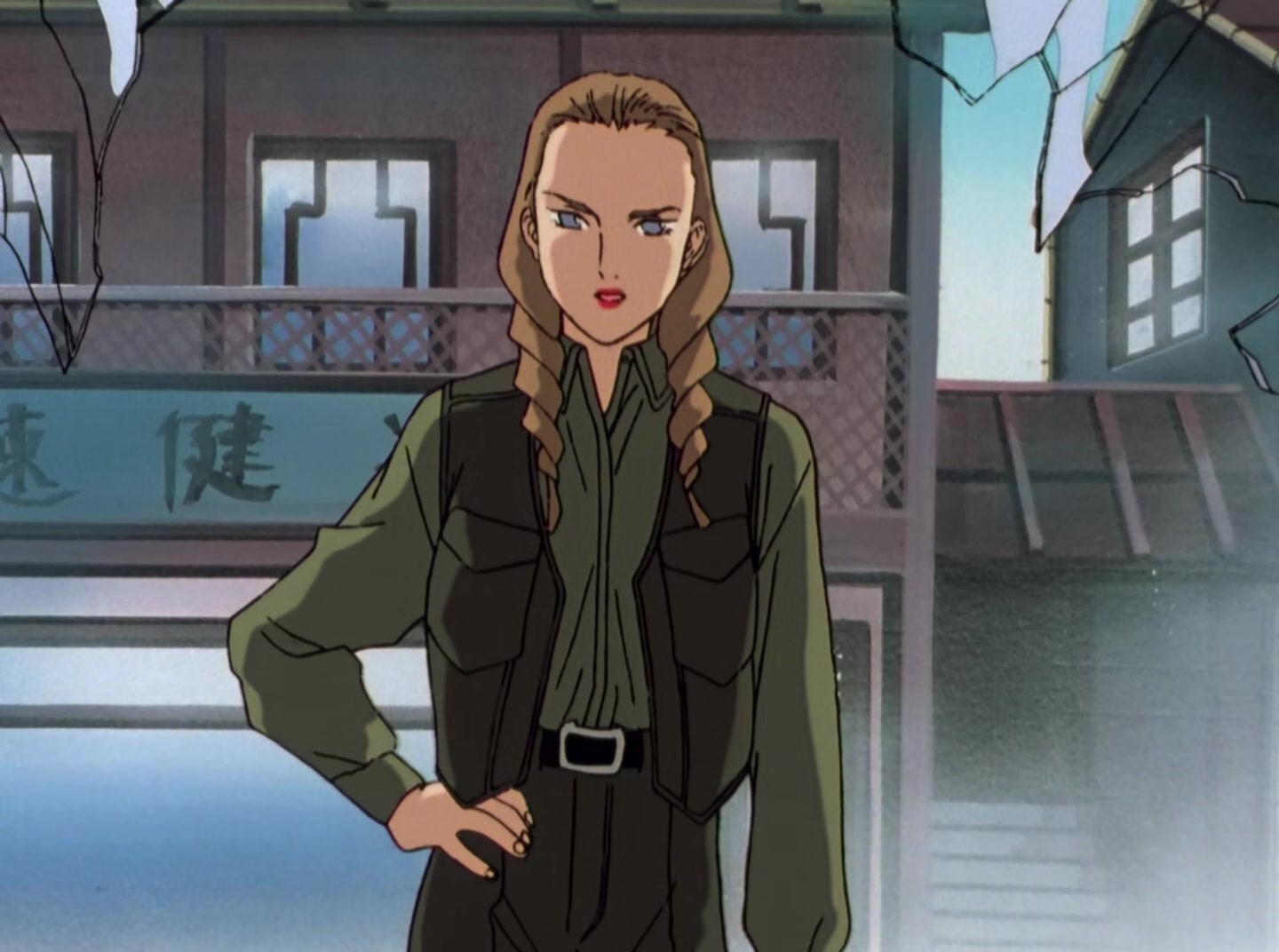 Mobile Suit Gundam Wing Ep 12: Bewildered Warriors @ 09:50