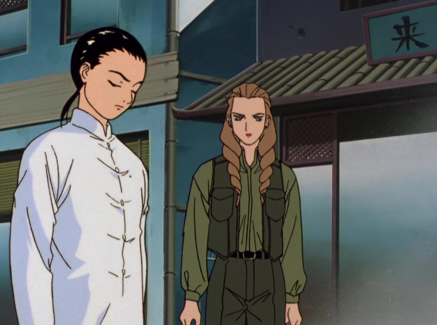 Mobile Suit Gundam Wing Ep 12: Bewildered Warriors @ 10:49
