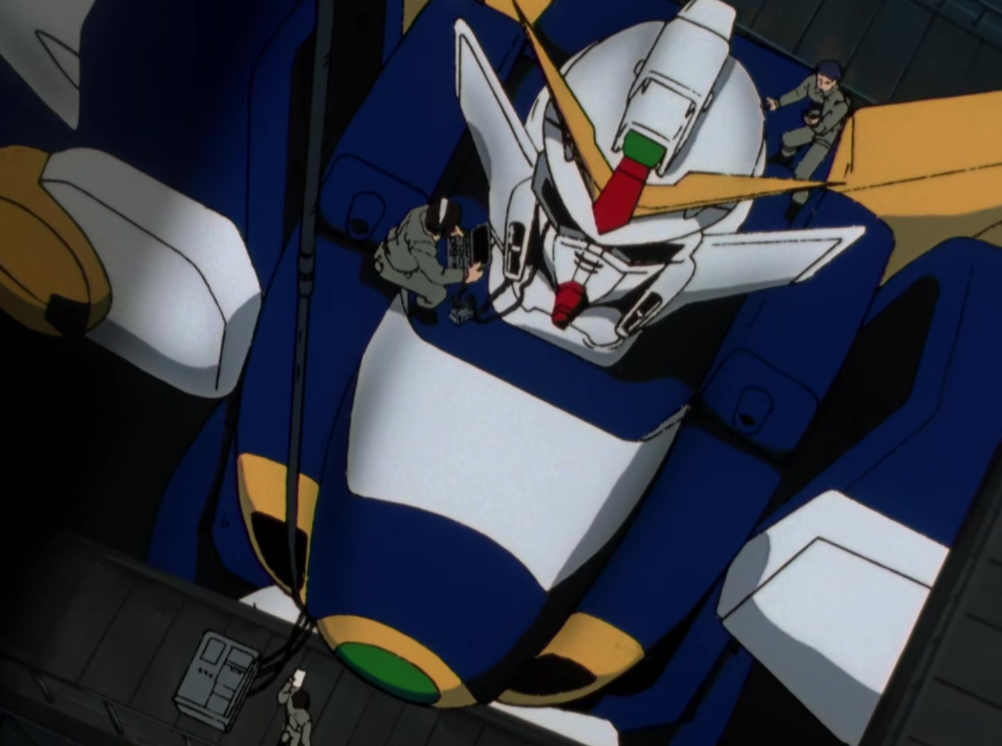 Mobile Suit Gundam Wing Ep 15: To the Battleground Antarctica @ 08:31