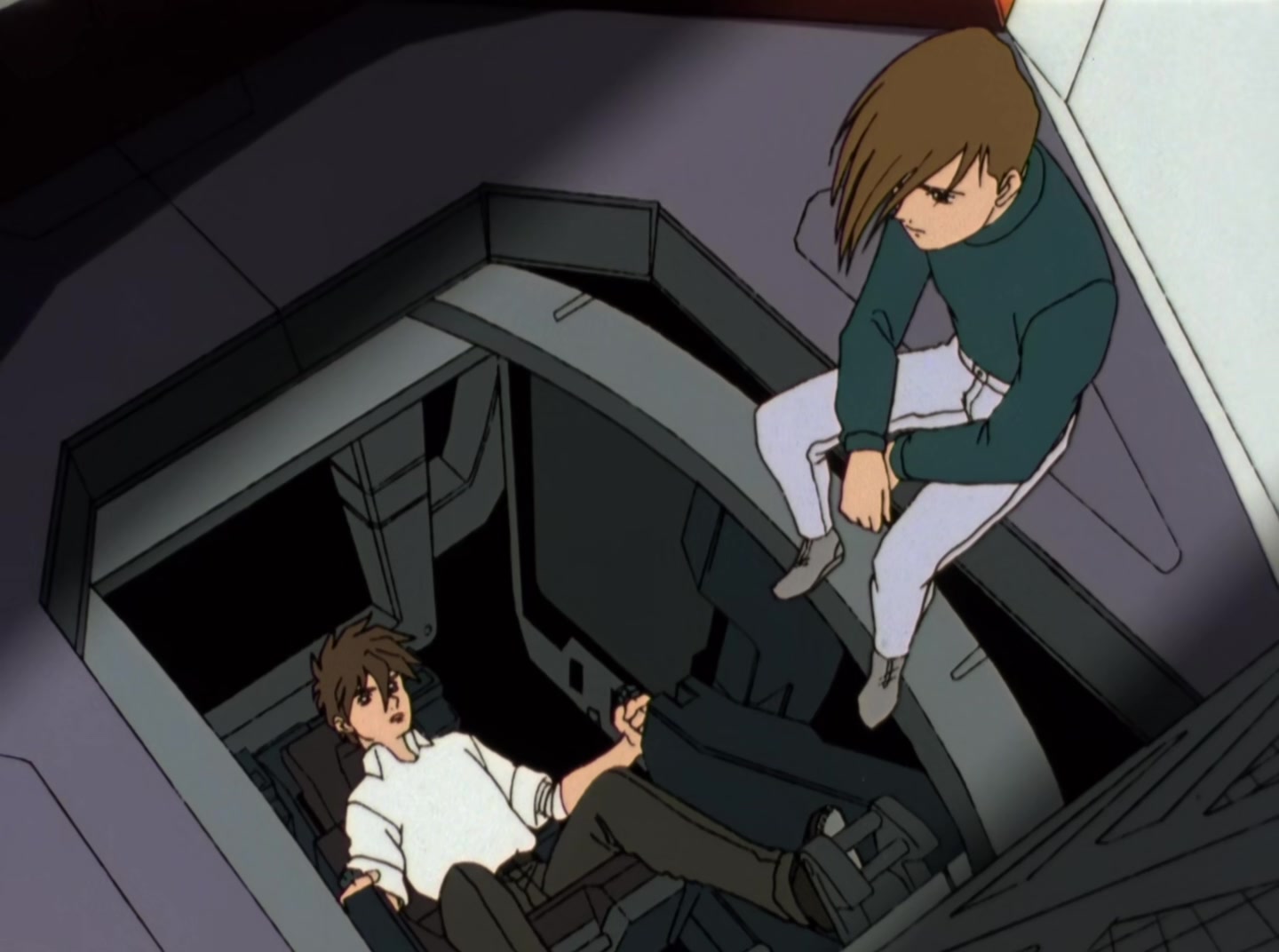Mobile Suit Gundam Wing Ep 15: To the Battleground Antarctica @ 11:48