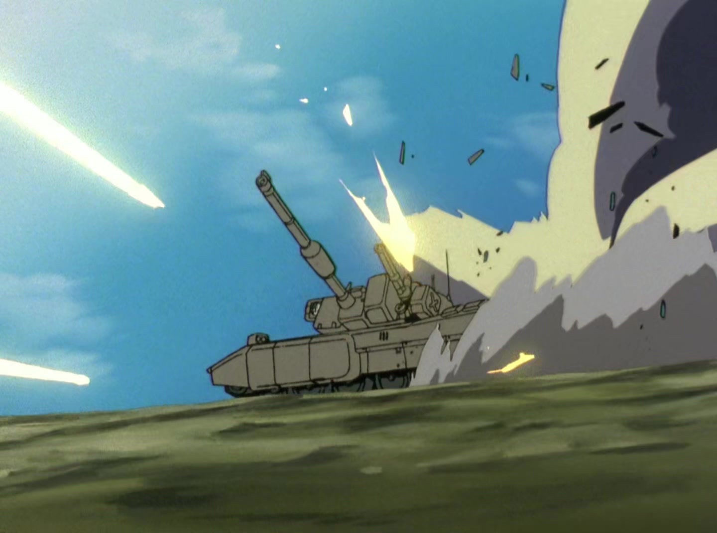 Mobile Suit Gundam Wing Ep 18: Tallgeese Destroyed @ 05:40