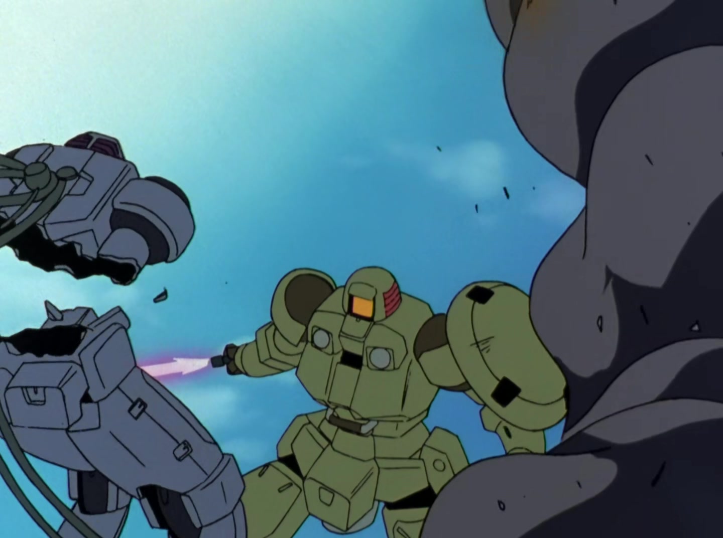 Mobile Suit Gundam Wing Ep 18: Tallgeese Destroyed @ 07:19