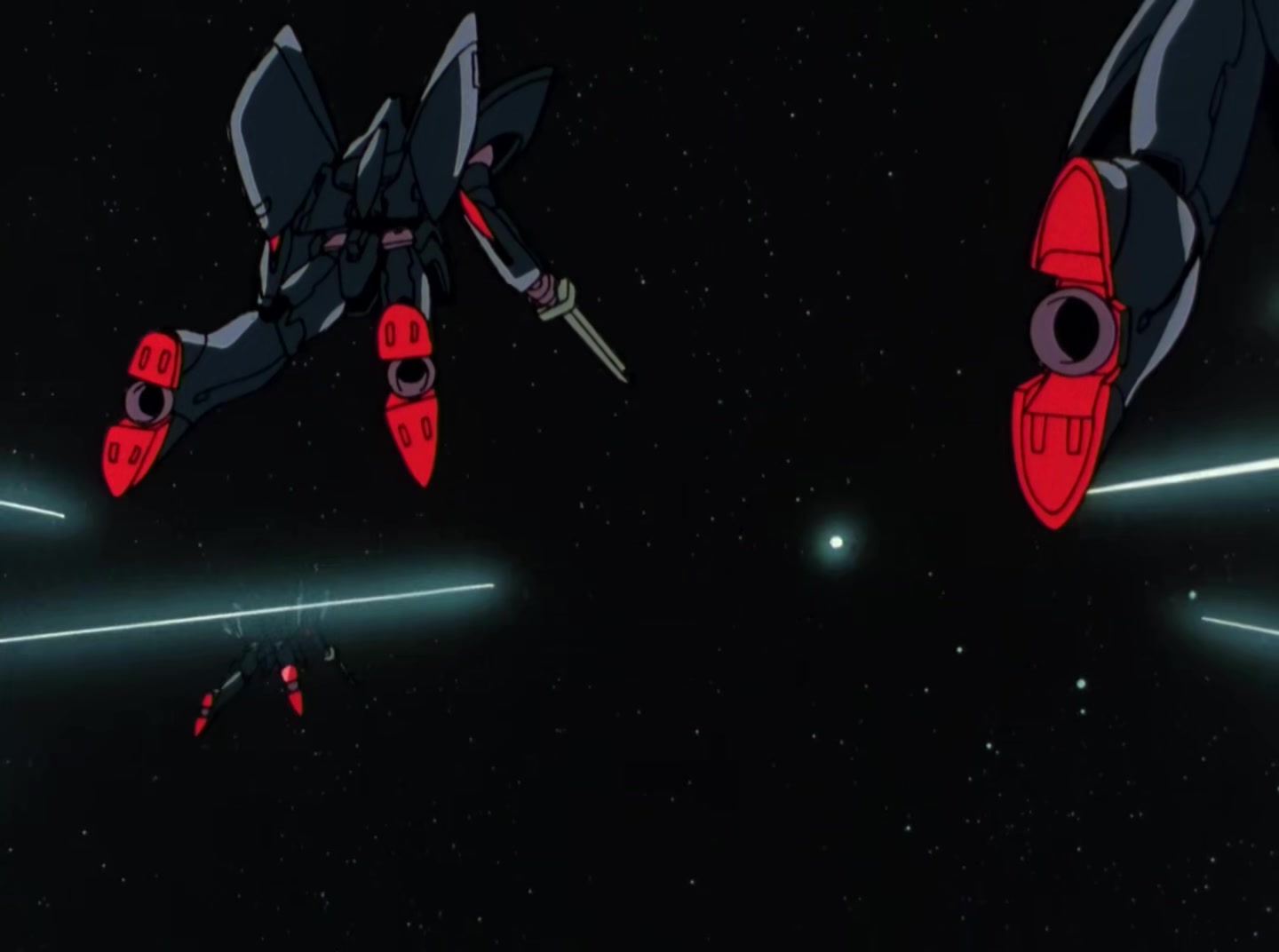 Mobile Suit Gundam Wing Ep 18: Tallgeese Destroyed @ 09:37