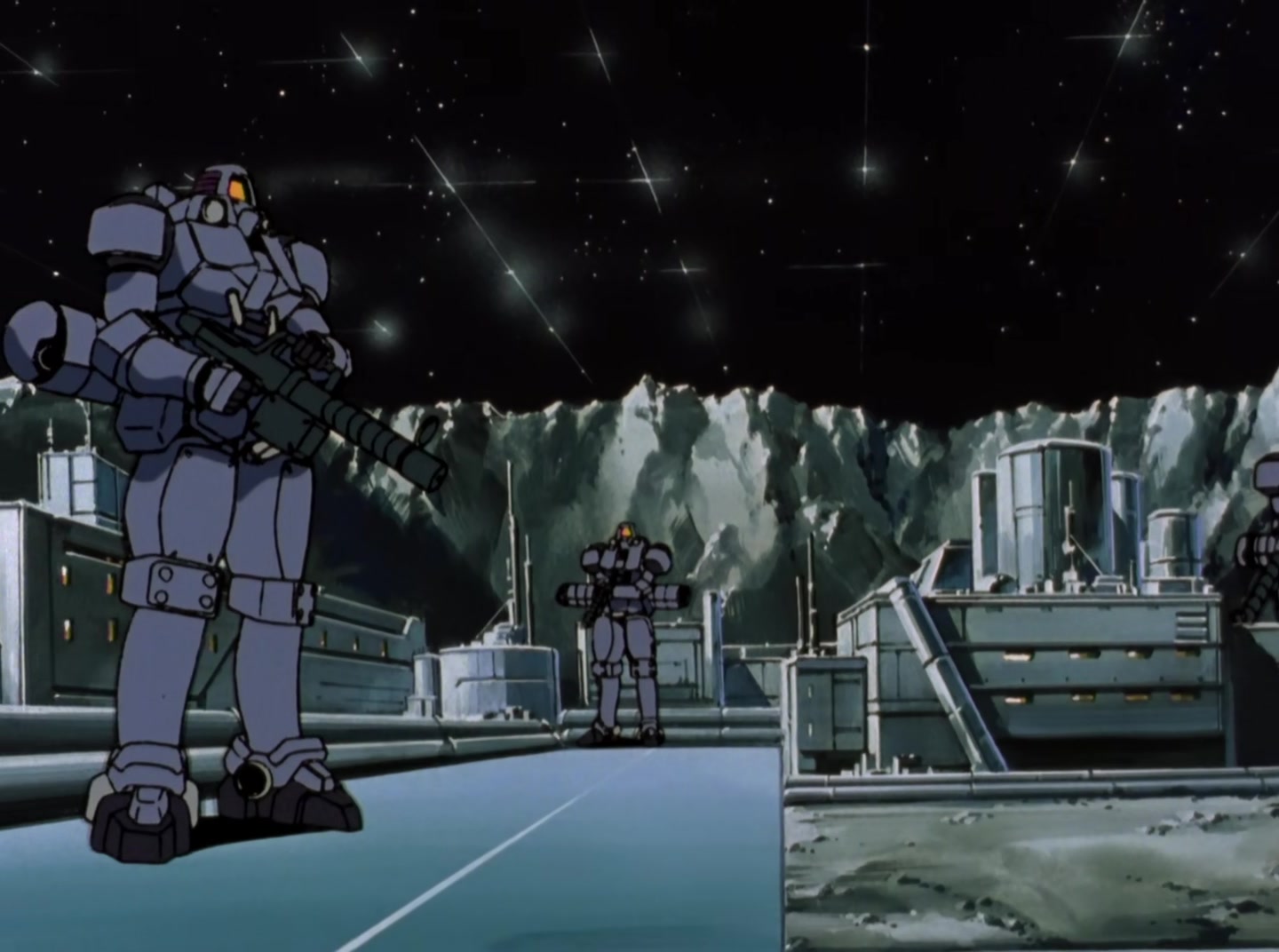Mobile Suit Gundam Wing Ep 20: The Lunar Base Infiltration @ 04:15