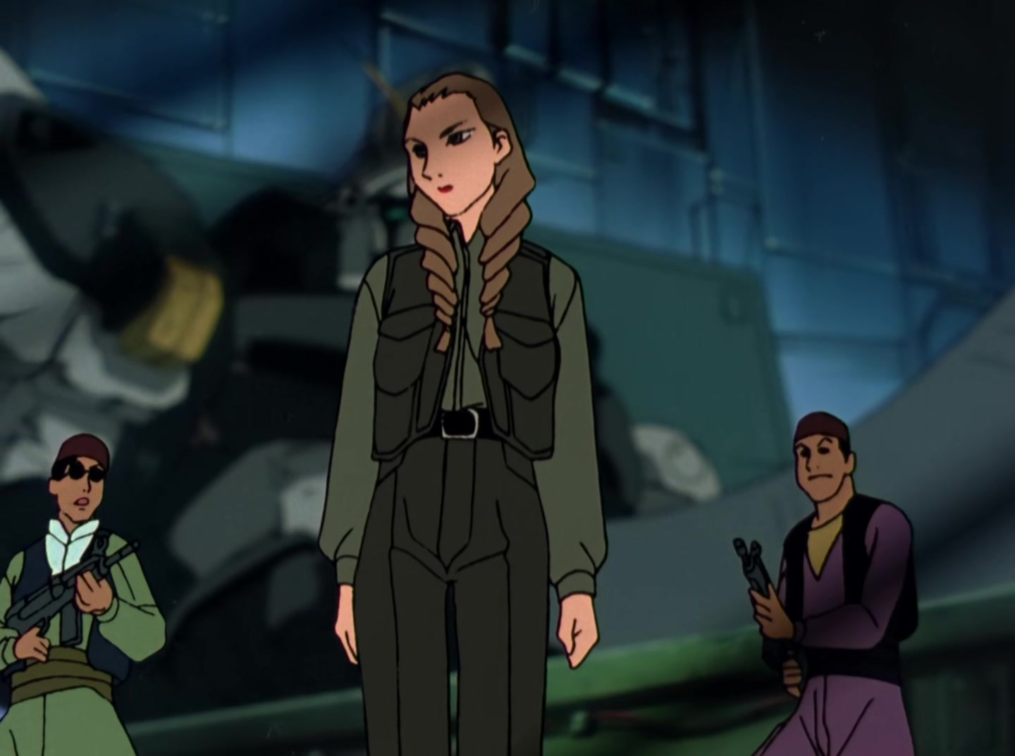 Mobile Suit Gundam Wing Ep 20: The Lunar Base Infiltration @ 08:51