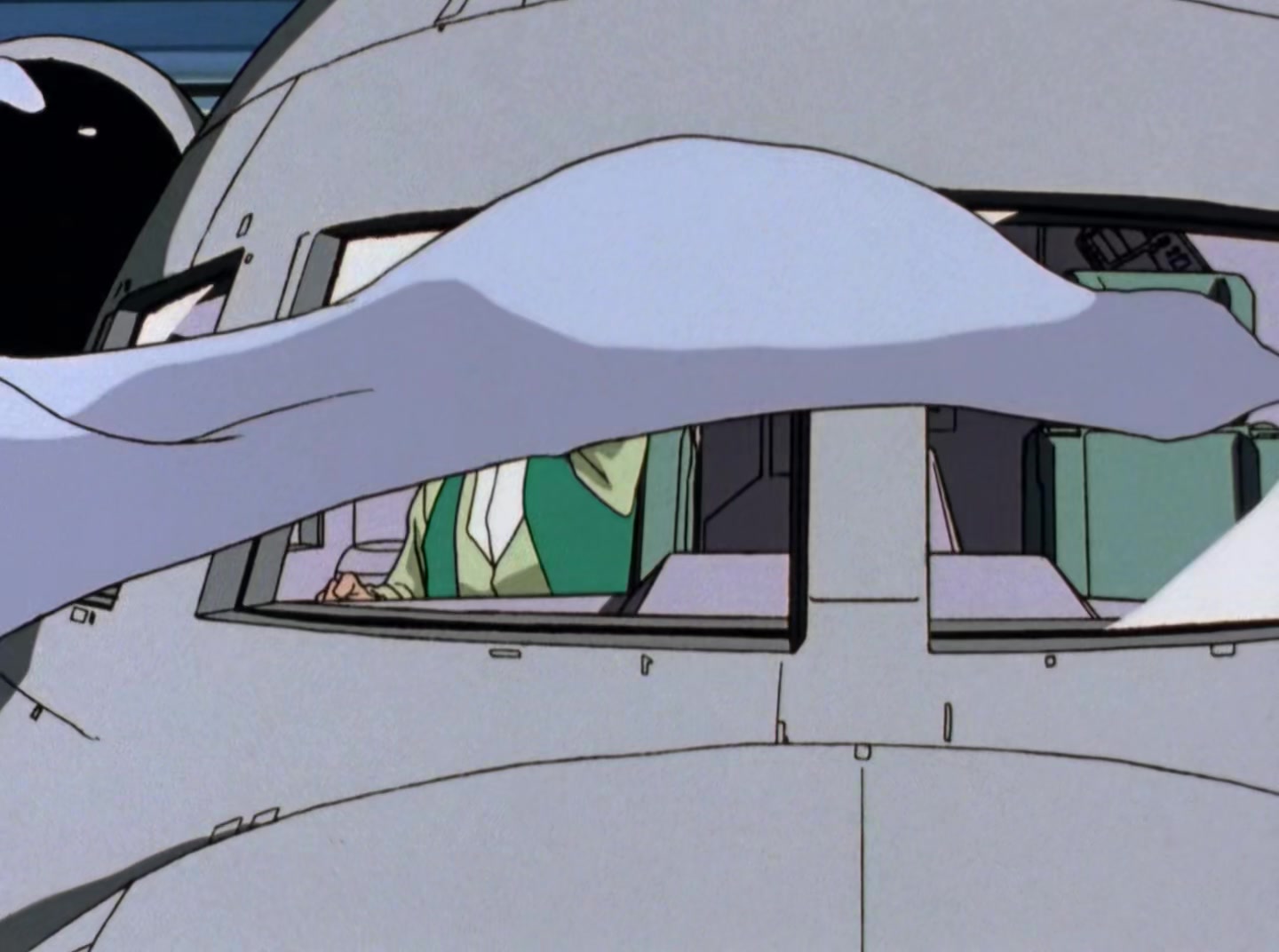 Mobile Suit Gundam Wing Ep 20: The Lunar Base Infiltration @ 10:04