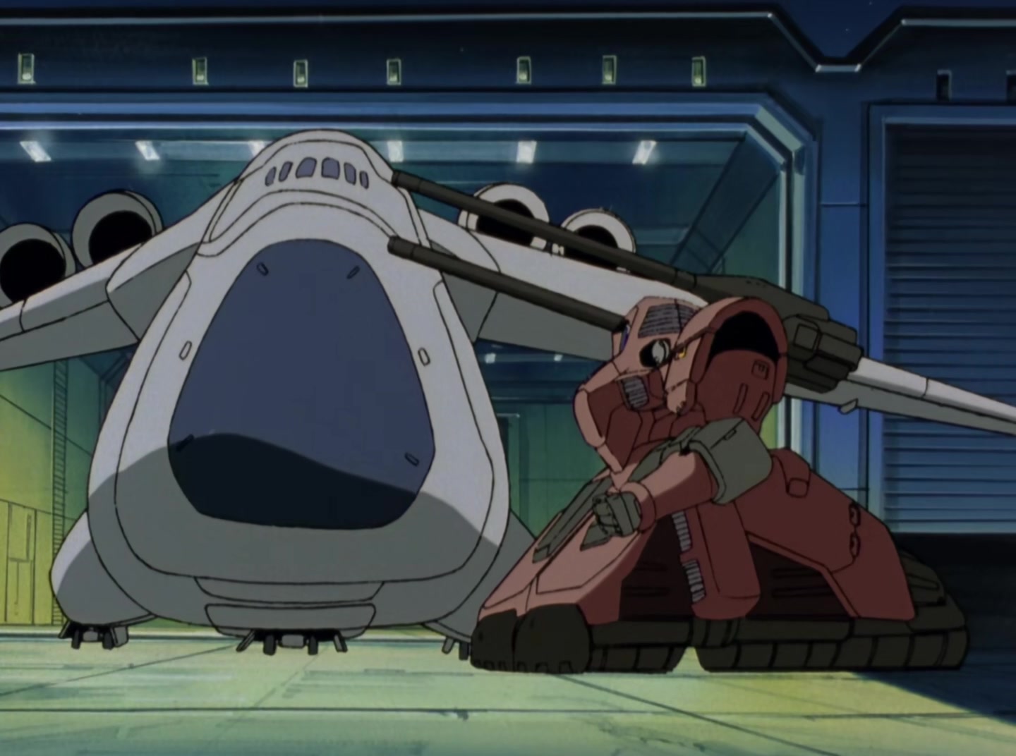 Mobile Suit Gundam Wing Ep 20: The Lunar Base Infiltration @ 10:10