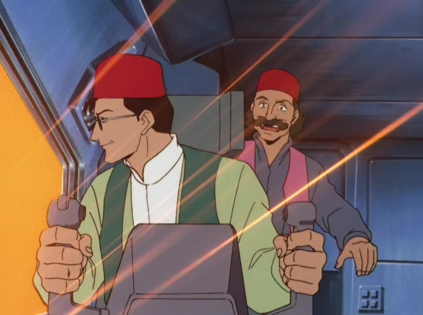 Mobile Suit Gundam Wing Ep 20: The Lunar Base Infiltration @ 10:37