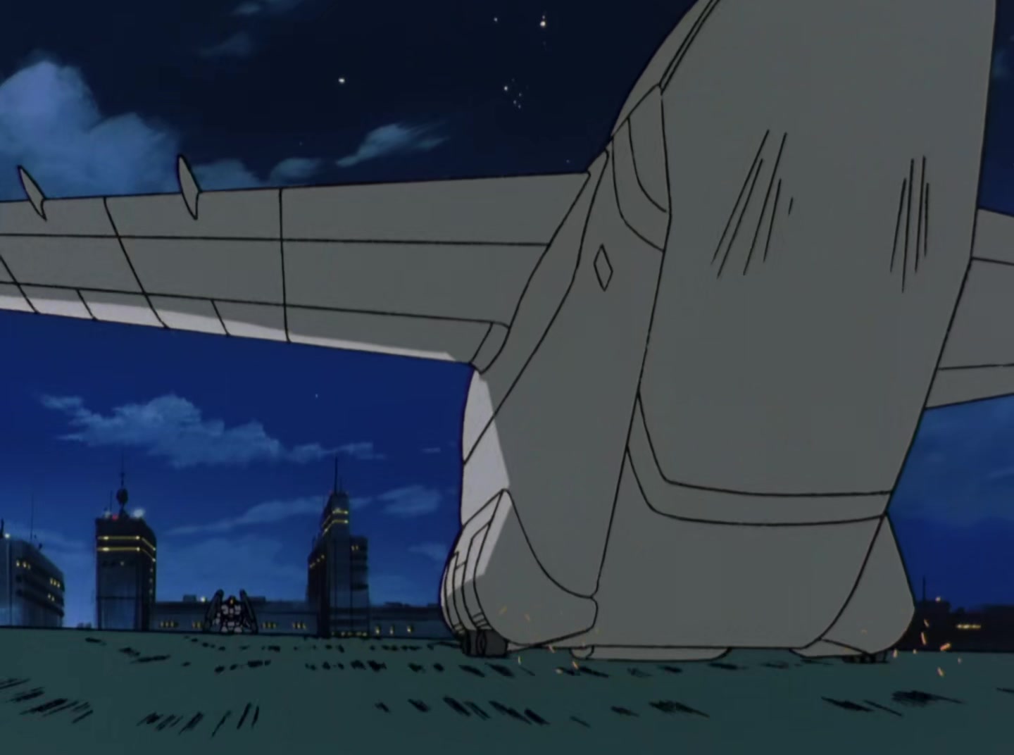 Mobile Suit Gundam Wing Ep 20: The Lunar Base Infiltration @ 10:43