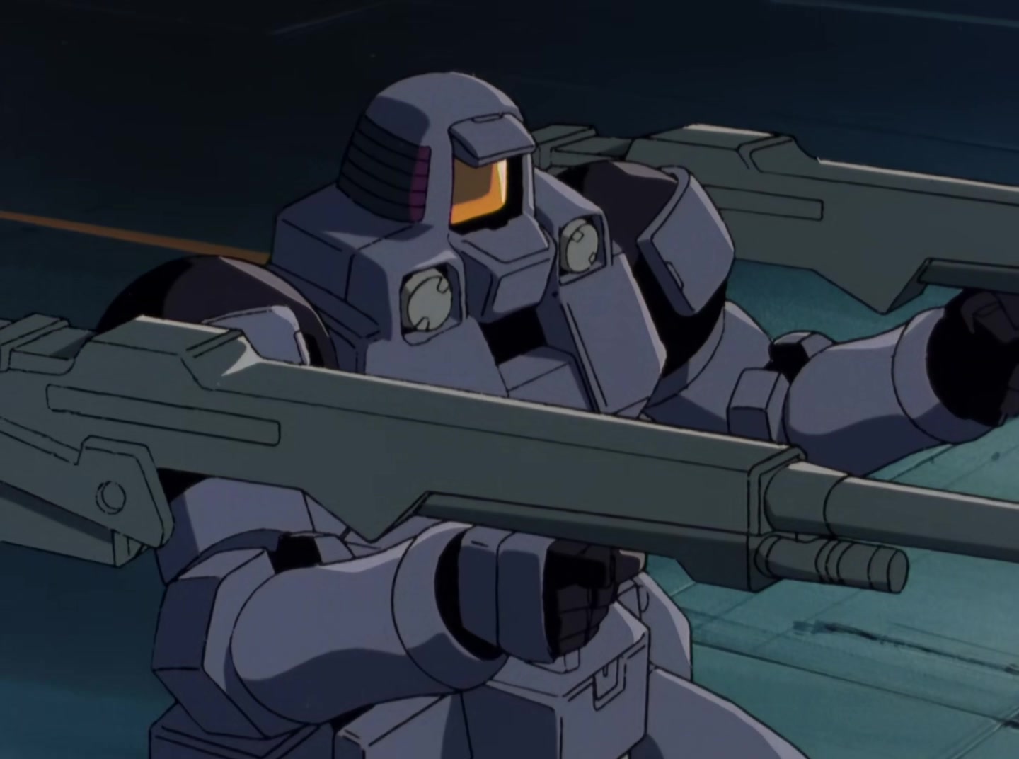 Mobile Suit Gundam Wing Ep 20: The Lunar Base Infiltration @ 10:56