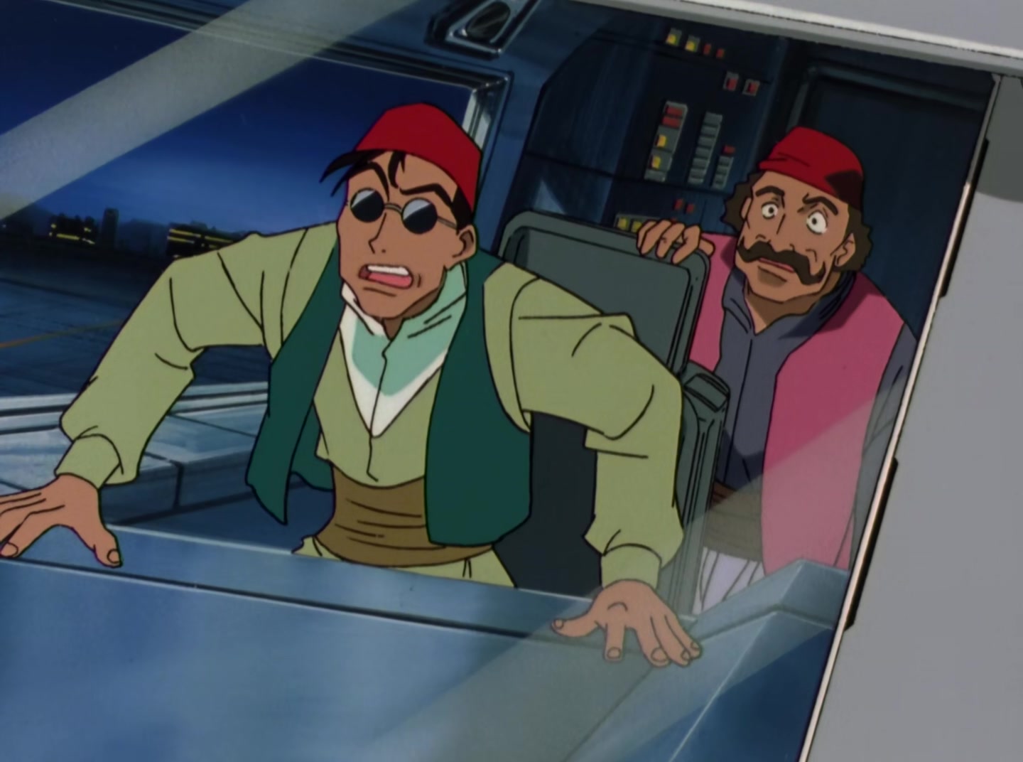 Mobile Suit Gundam Wing Ep 20: The Lunar Base Infiltration @ 11:23