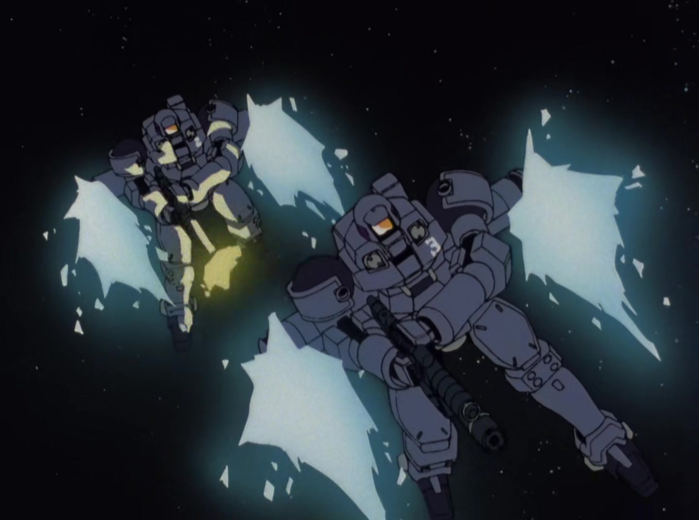 Mobile Suit Gundam Wing Ep 20: The Lunar Base Infiltration @ 12:42
